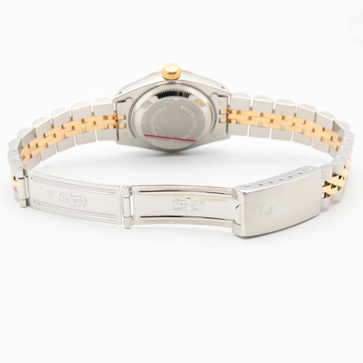 Montre Rolex Datejust 69173, cadran doré, 26 mm