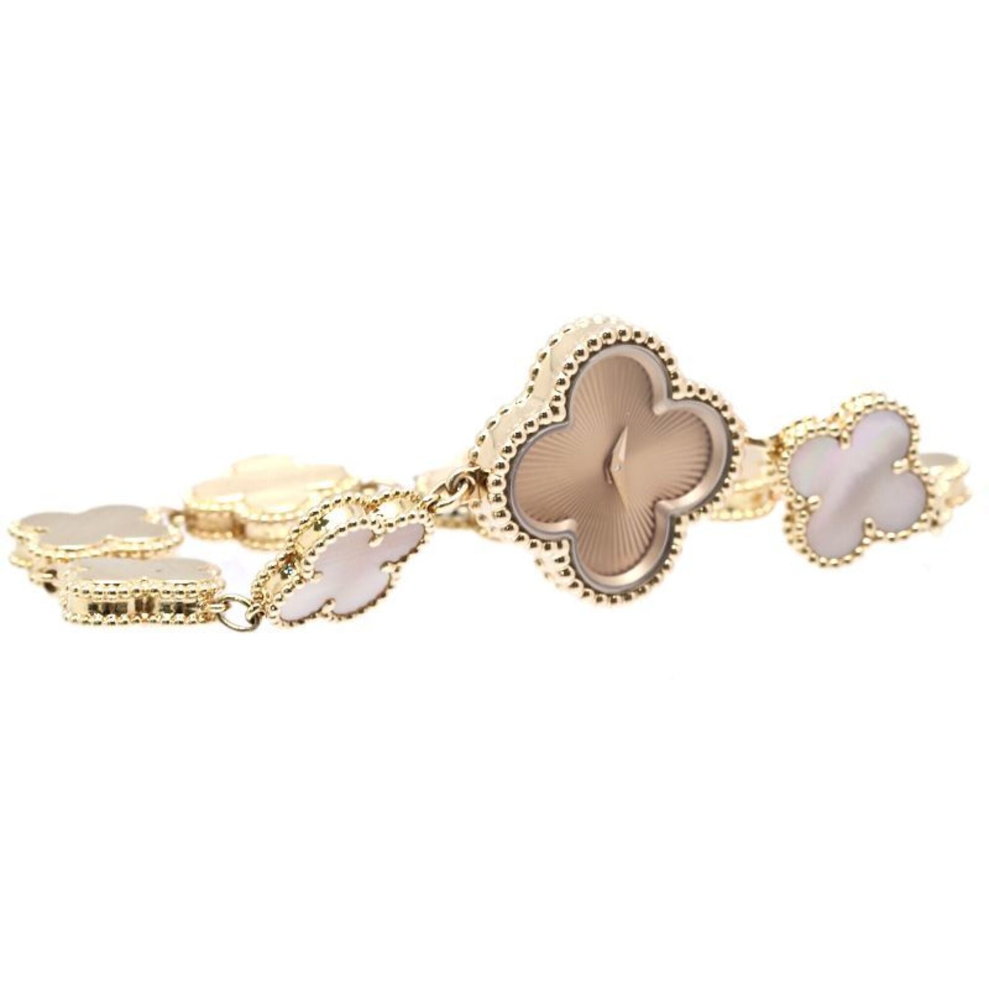 Van Cleef & Arpels Sweet Alhambra Guilloche VCARO90100 2386240 dameshorloge 18-karaats roségoud 40437