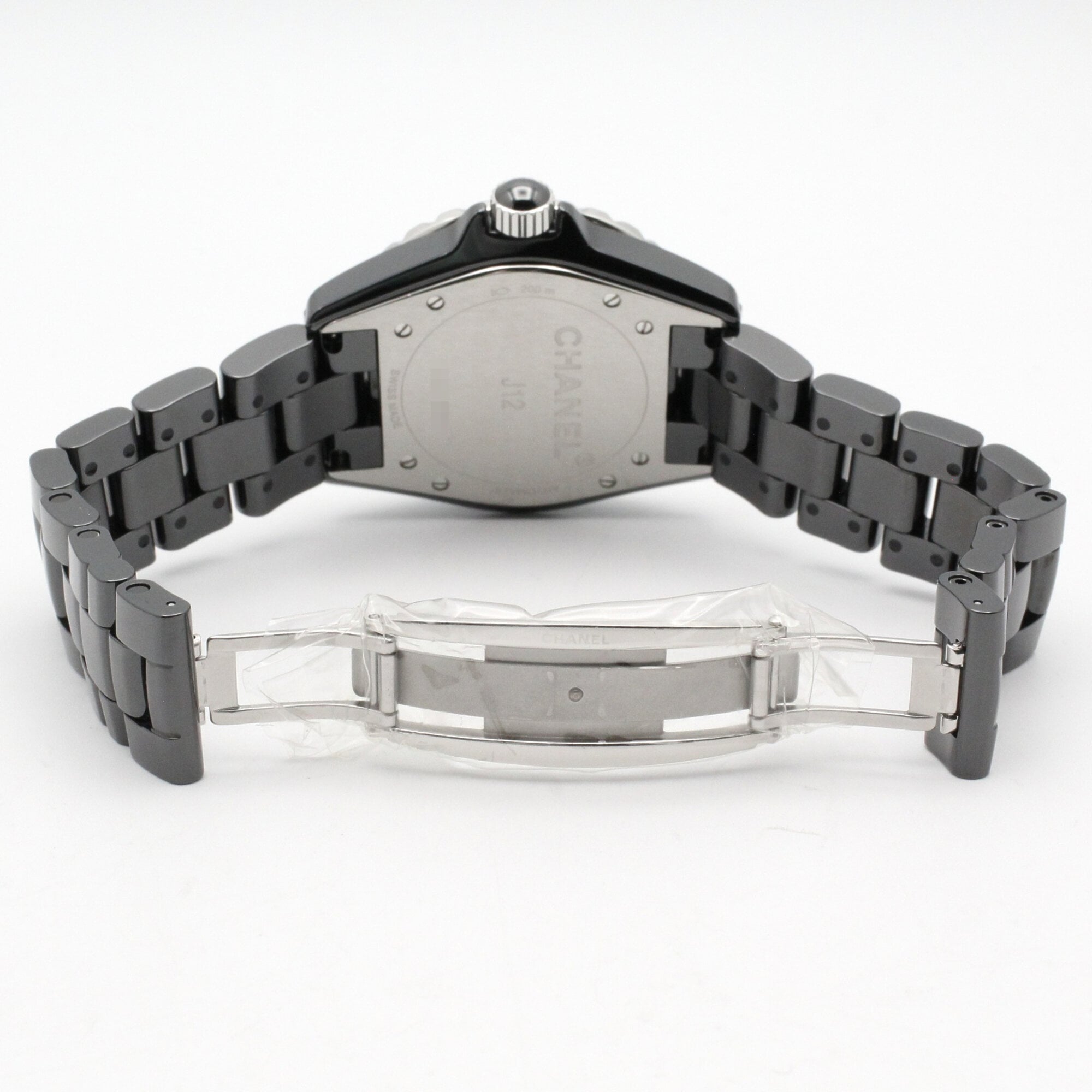 Chanel J12 H0685 Black Dial Ceramic 38mm Watch