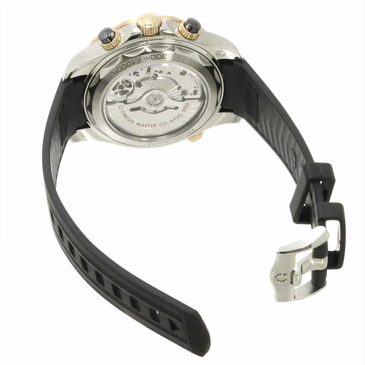 Omega Seamaster Diver 300 Co-Axial Master Chronometer 210 22 44 51 01 001 Horloge met zwarte wijzerplaat, 44 mm