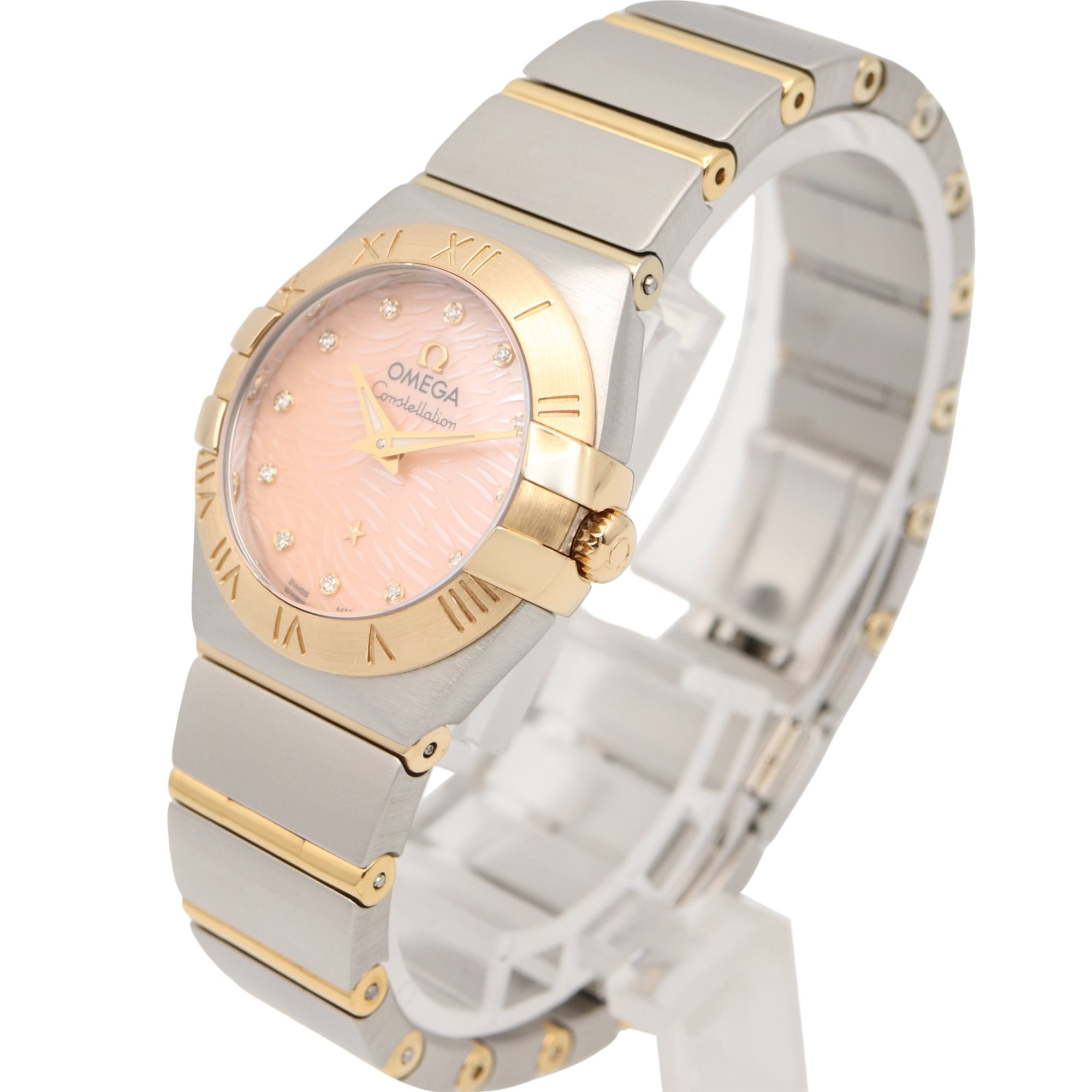 Omega Constellation 123.20.24.60.57.004 Pink Dial 24mm Watch