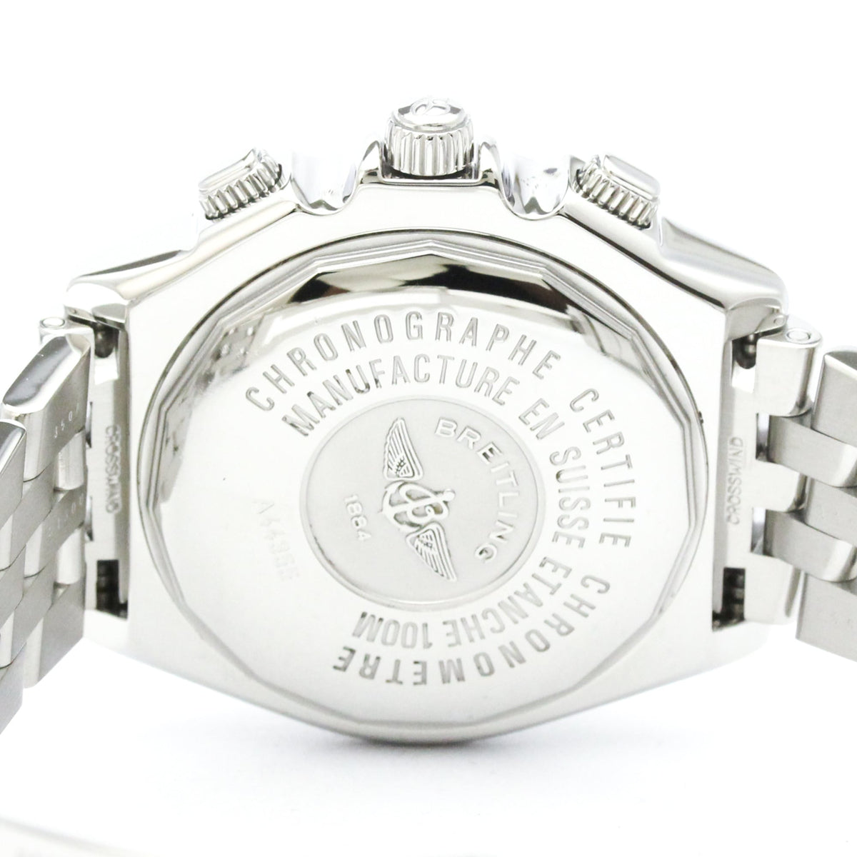 Breitling Crosswind A44355 Gray Dial 44mm Watch
