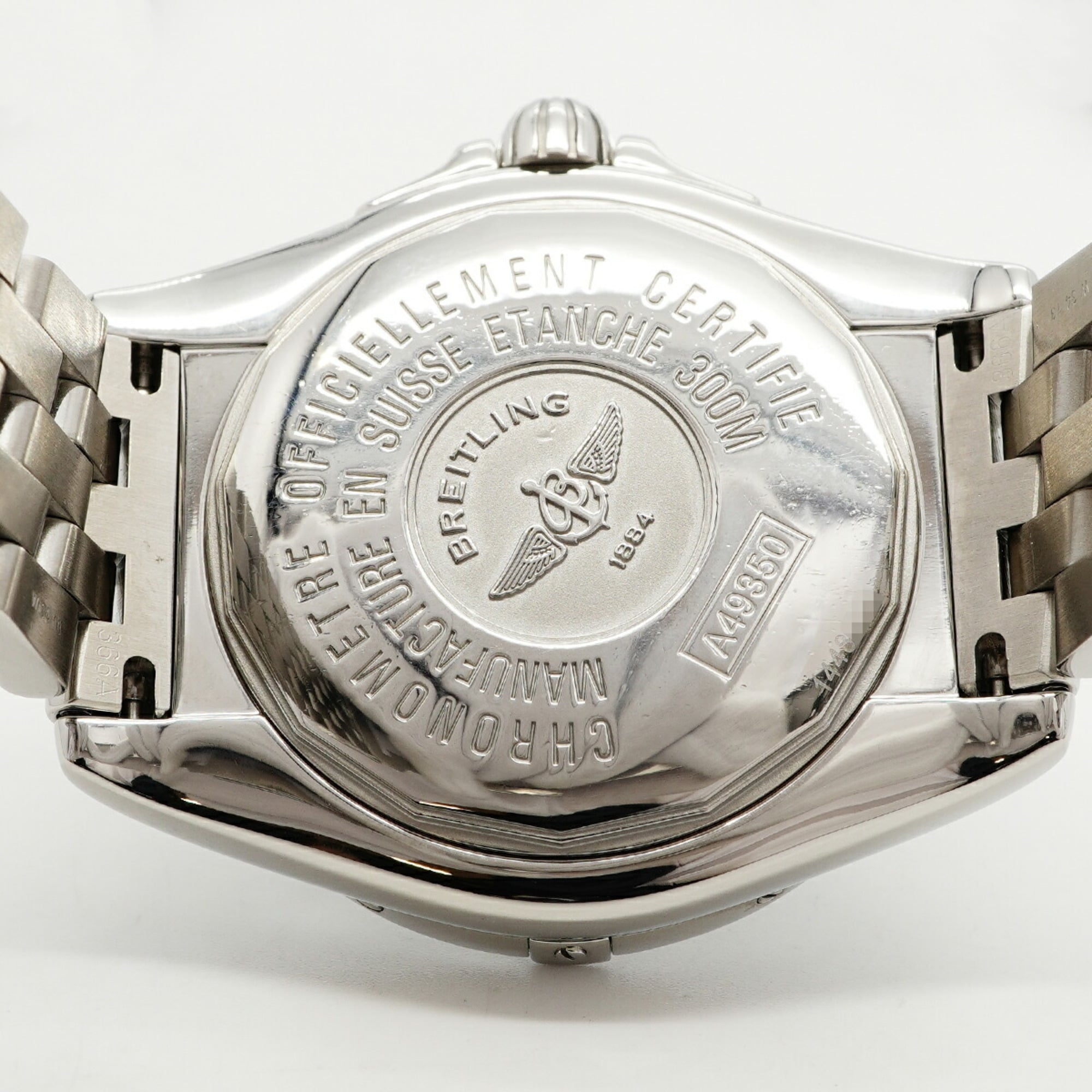 Breitling Galactic A49350 Black Dial 40mm Watch