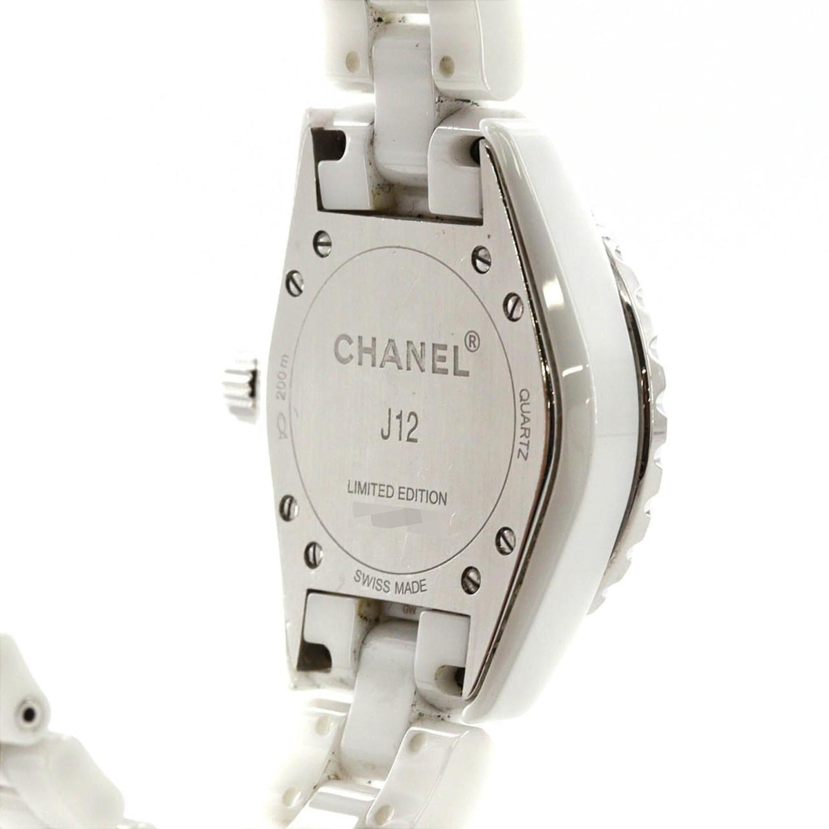 Montre Chanel J12 Soft Blue 33 mm H4340 Blanc Cadran 33 mm
