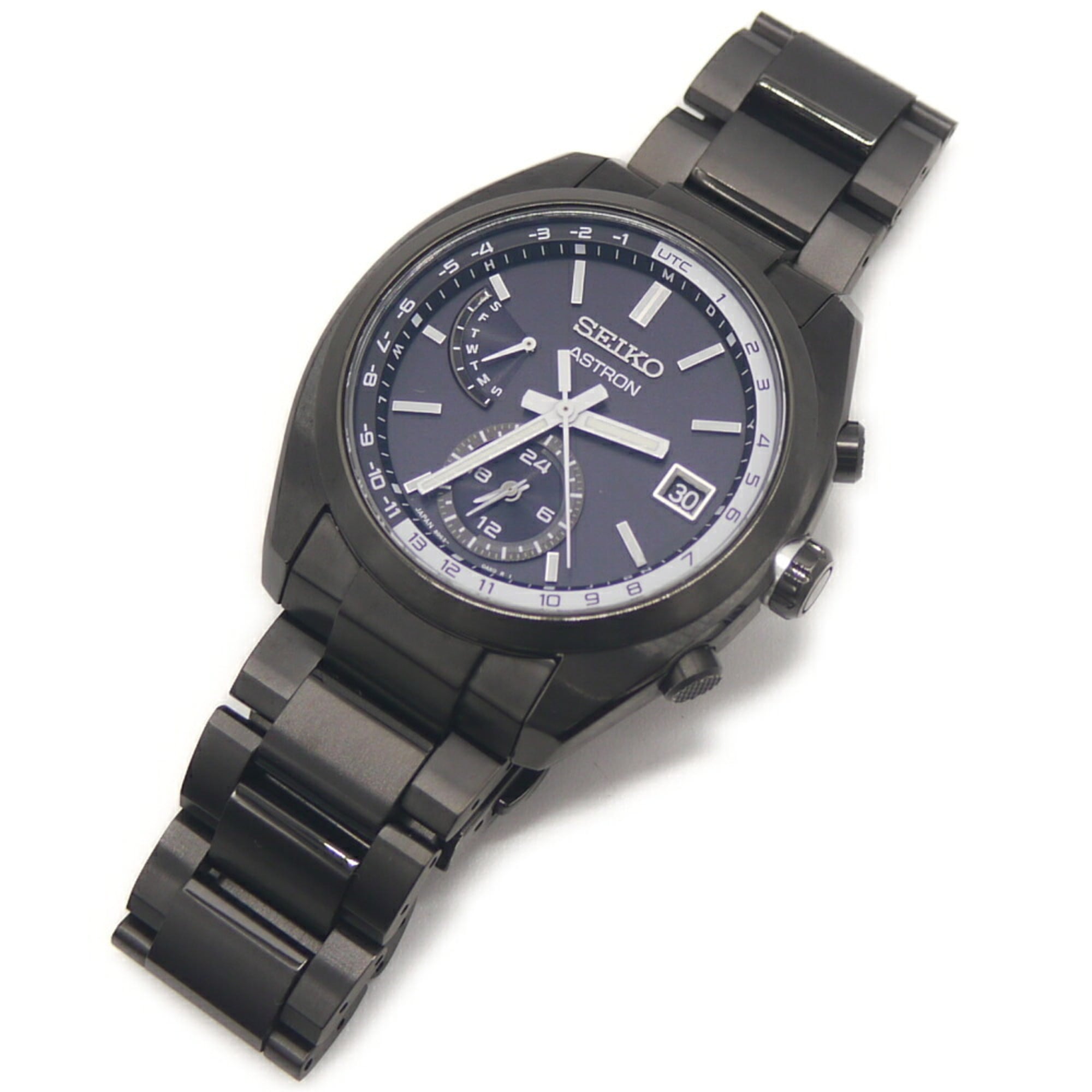 Seiko ASTRON SBXY019 Black Dial 41mm Watch