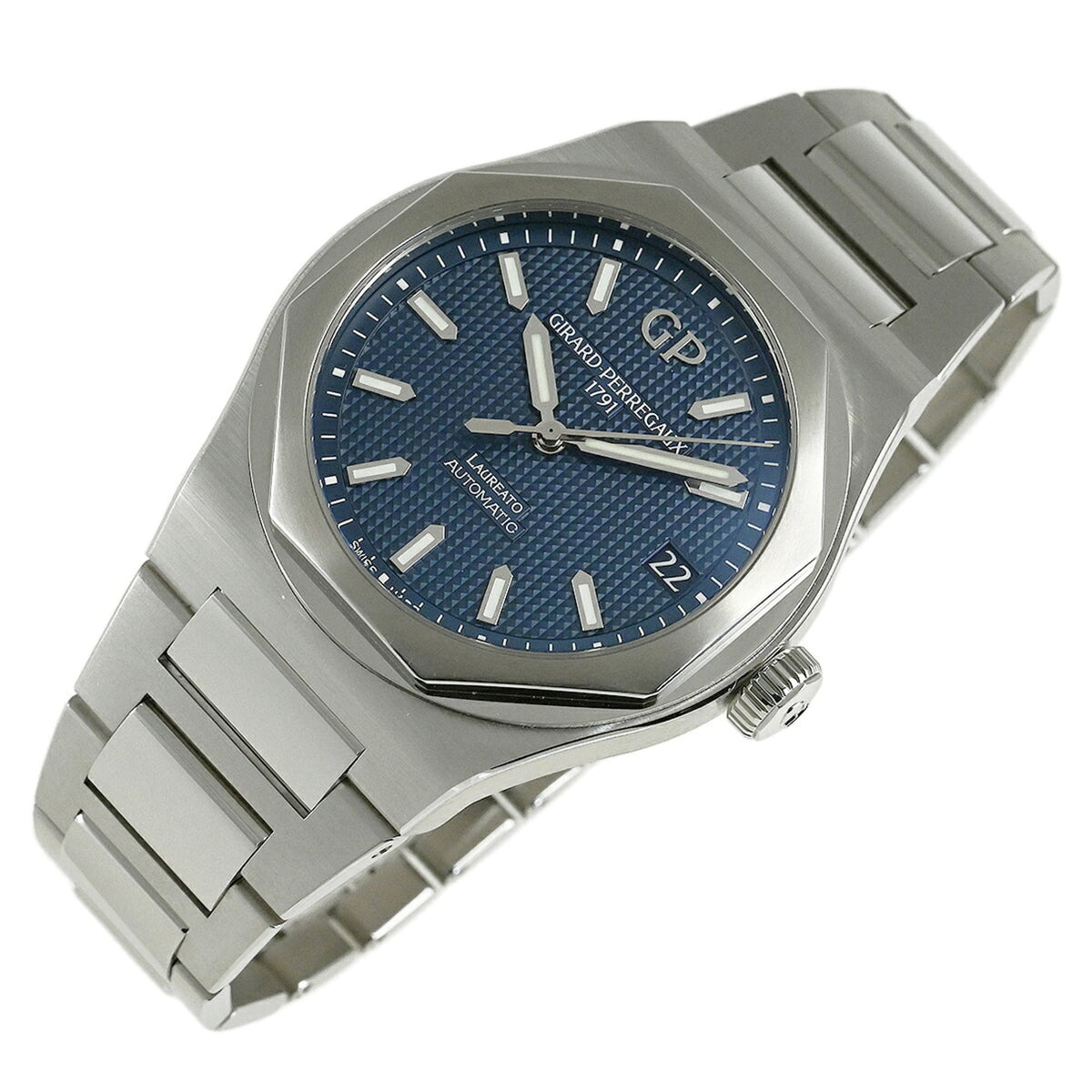 Girard-Perregaux GIRARD PERREGAUX 81010-11-431-11A Blue Dial 42mm Watch