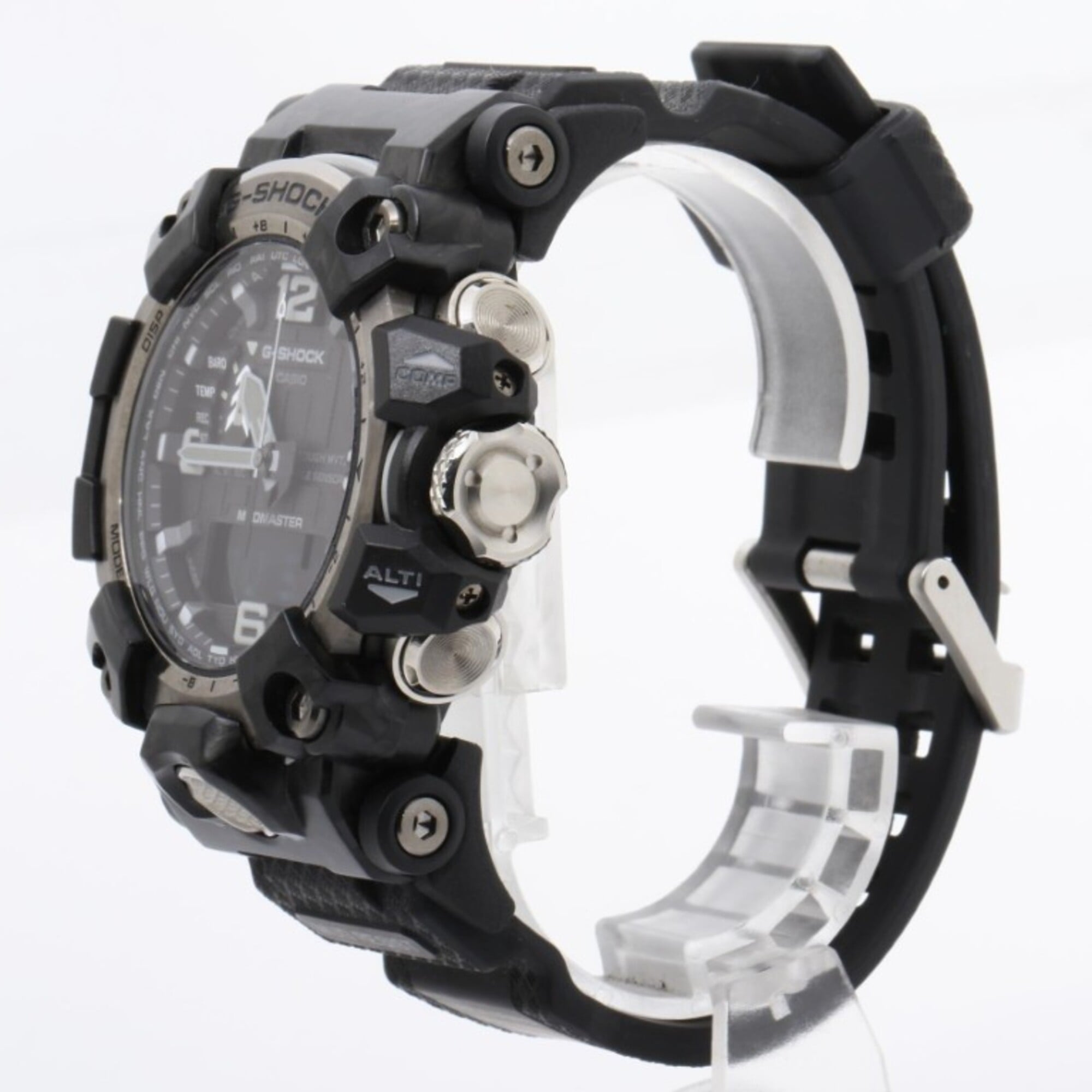 CASIO G-SHOCK MASTER OF G-LAND MUDMASTER GWG-2000-1A1JF Black Stainless Steel Resin Men's Watch