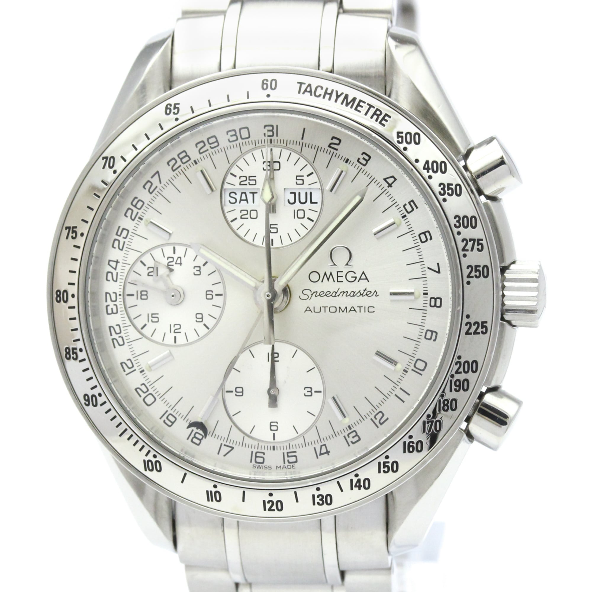 Omega Speedmaster 3523.3 Silver Dial 39mm Watch