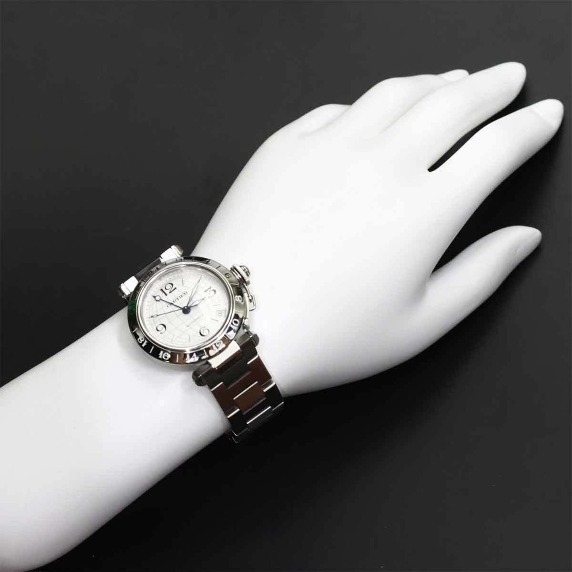 Cartier Pasha W31078M7 Silver Dial 35mm Watch
