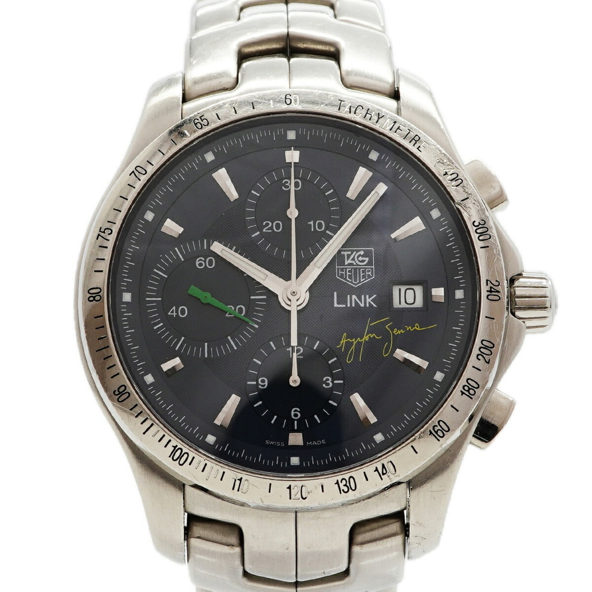 TAG Heuer Link Ayrton Senna Limited Edition CJF2113 Blue Dial