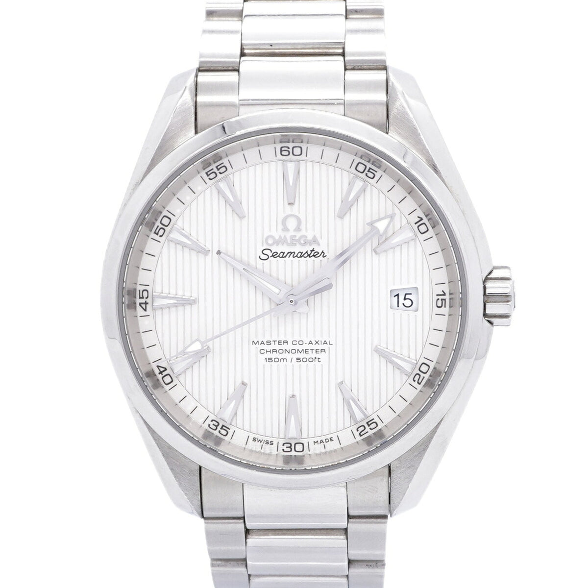 Omega Seamaster Aqua Terra 231.10.42.21.02.003 Horloge met zilveren wijzerplaat, 41 mm