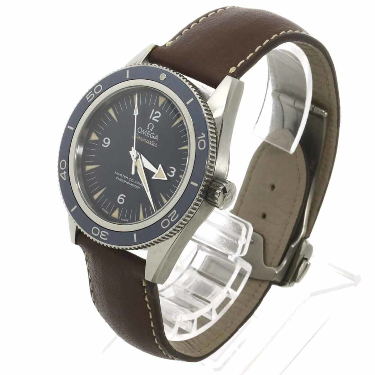Omega Seamaster 233 92 41 21 03 001 Blaues Zifferblatt 41 mm Uhr