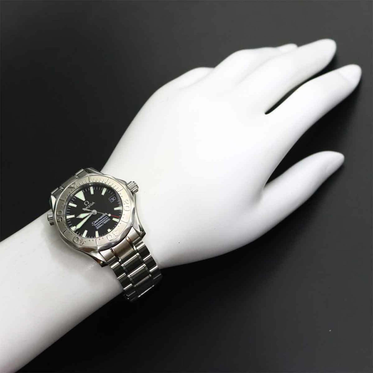 Omega Seamaster 300 2236 50 Black Dial 36mm Watch