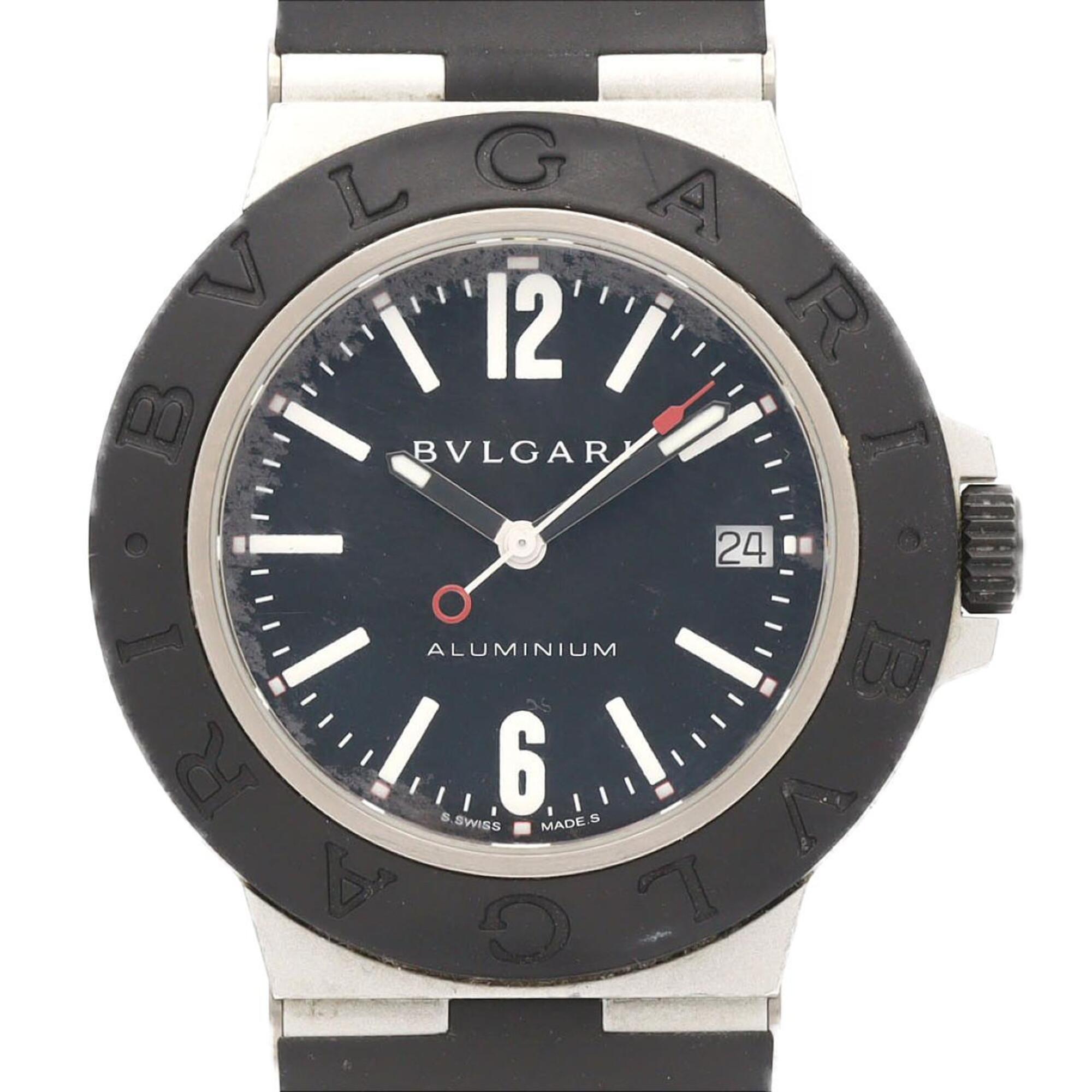 Bvlgari Bulgari Aluminum BB40AT/103445 Black Dial 40mm Watch
