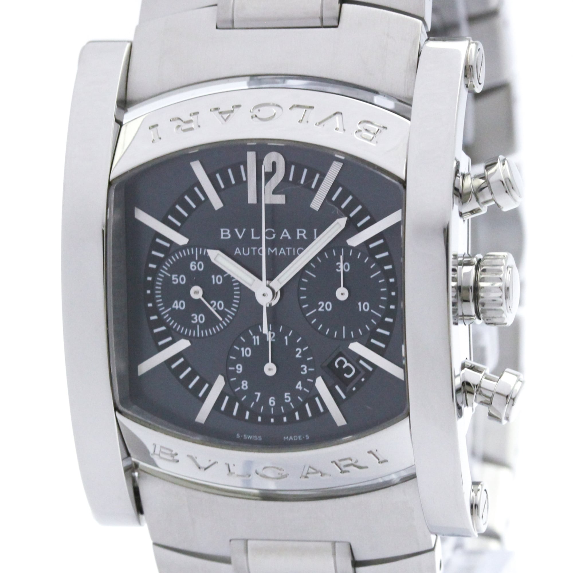 Bulgari Assioma AA44SCH Grey Dial 44mm Watch