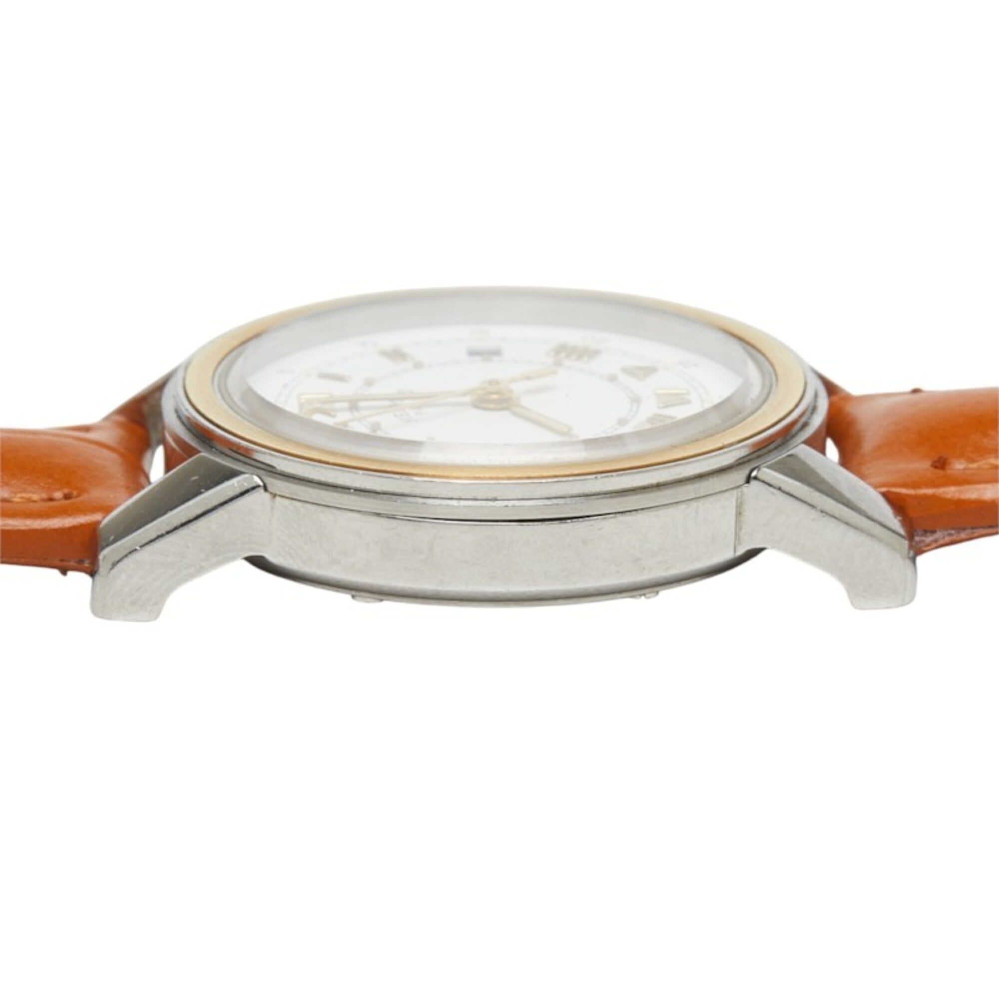 Montre Hermes Carrick Blanc avec cadran de 26 mm