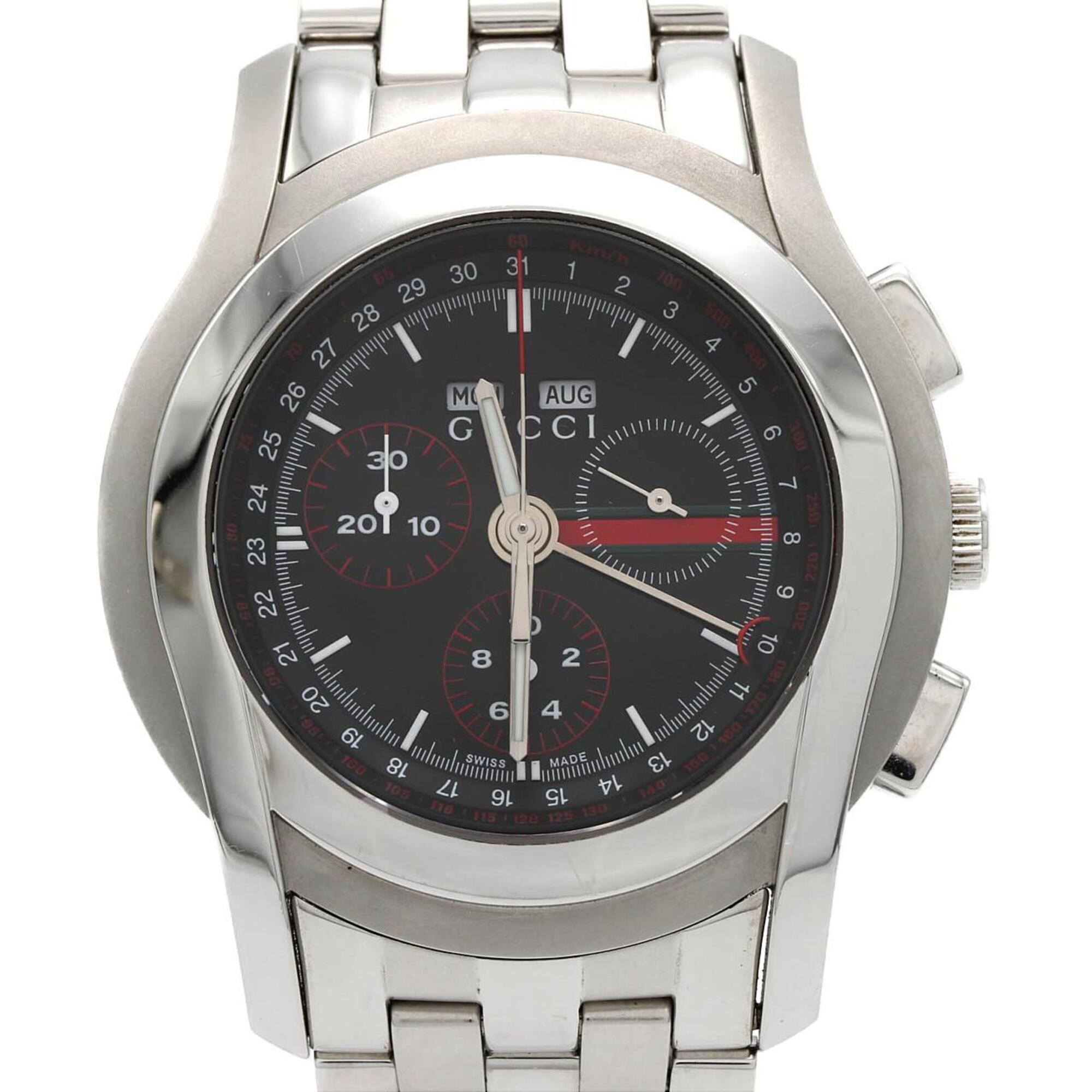 Gucci 5500CHRONO/YA055206 Black Dial 41mm Watch