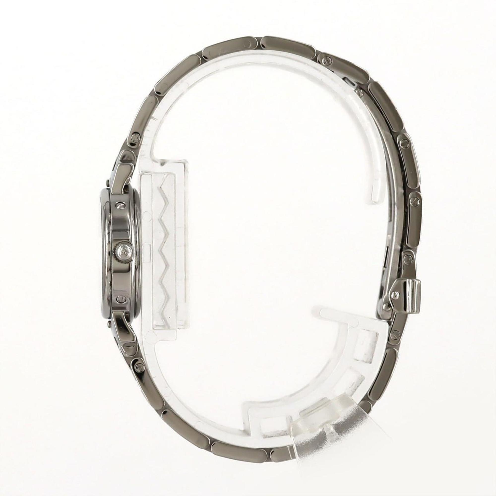 Hermès Clipper CL4.210 roestvrijstalen quartzhorloge