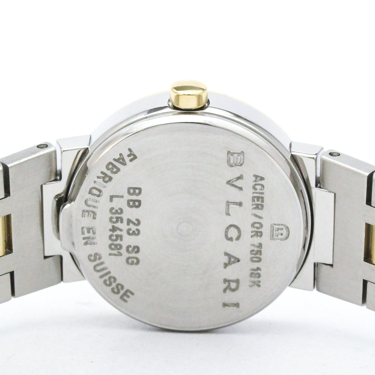 Bvlgari Bvlgari Bvlgari BB23SG Black Dial 23mm Watch