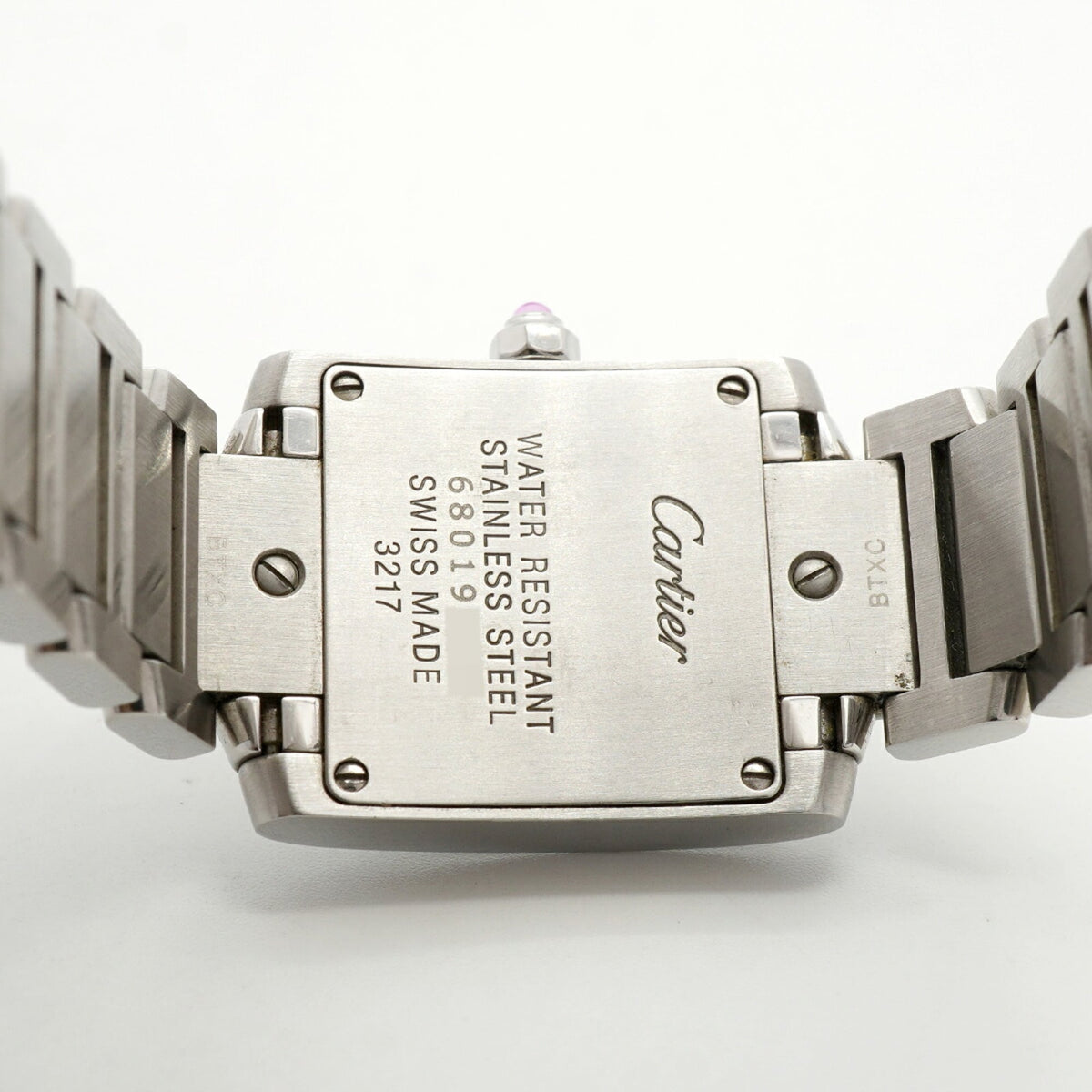 Cartier Tank Française SM W51028Q3 Pink Dial 20mm Watch