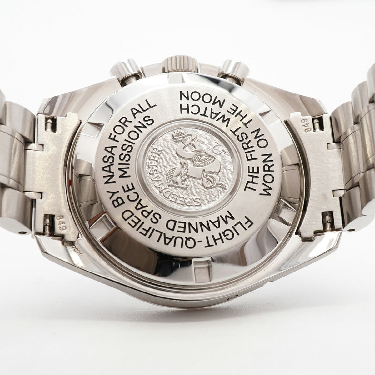 Omega Speedmaster Professional Moonphase 3575.2 met witte wijzerplaat, 41 mm