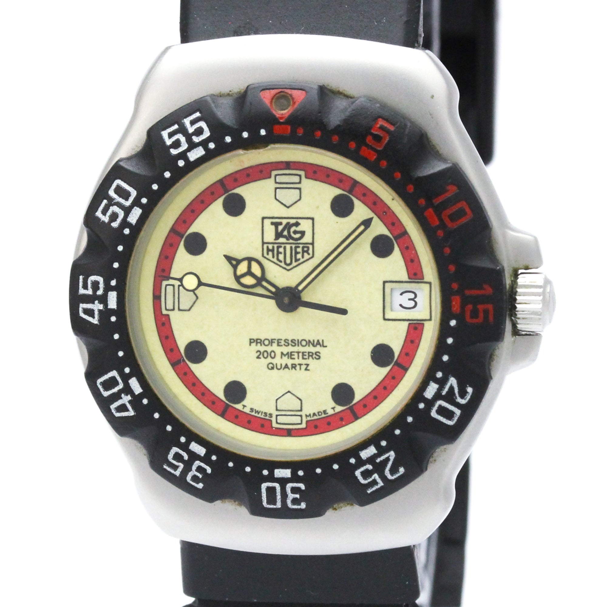TAG Heuer Formula 1 371.513 Ivory Dial 35mm Watch