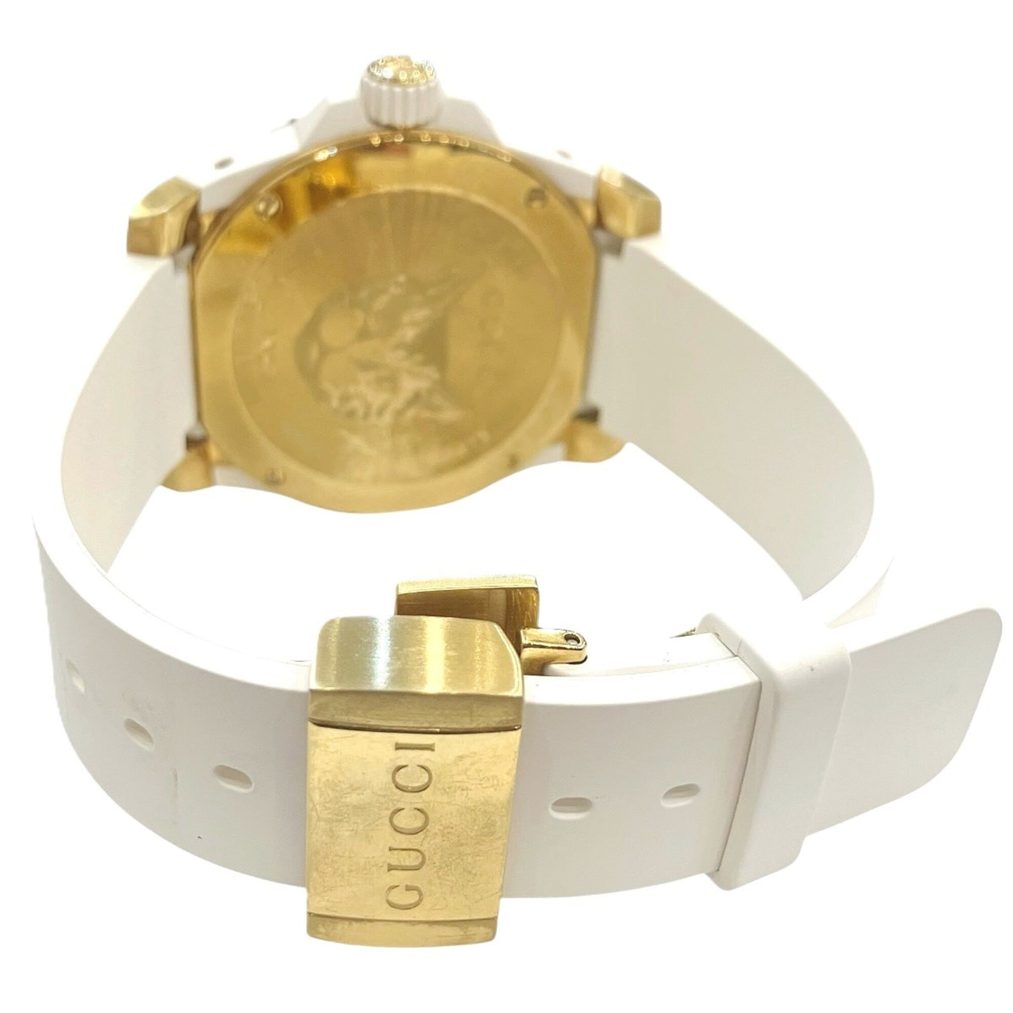 Gucci Dive 136.3 Gold Dial 40mm Watch