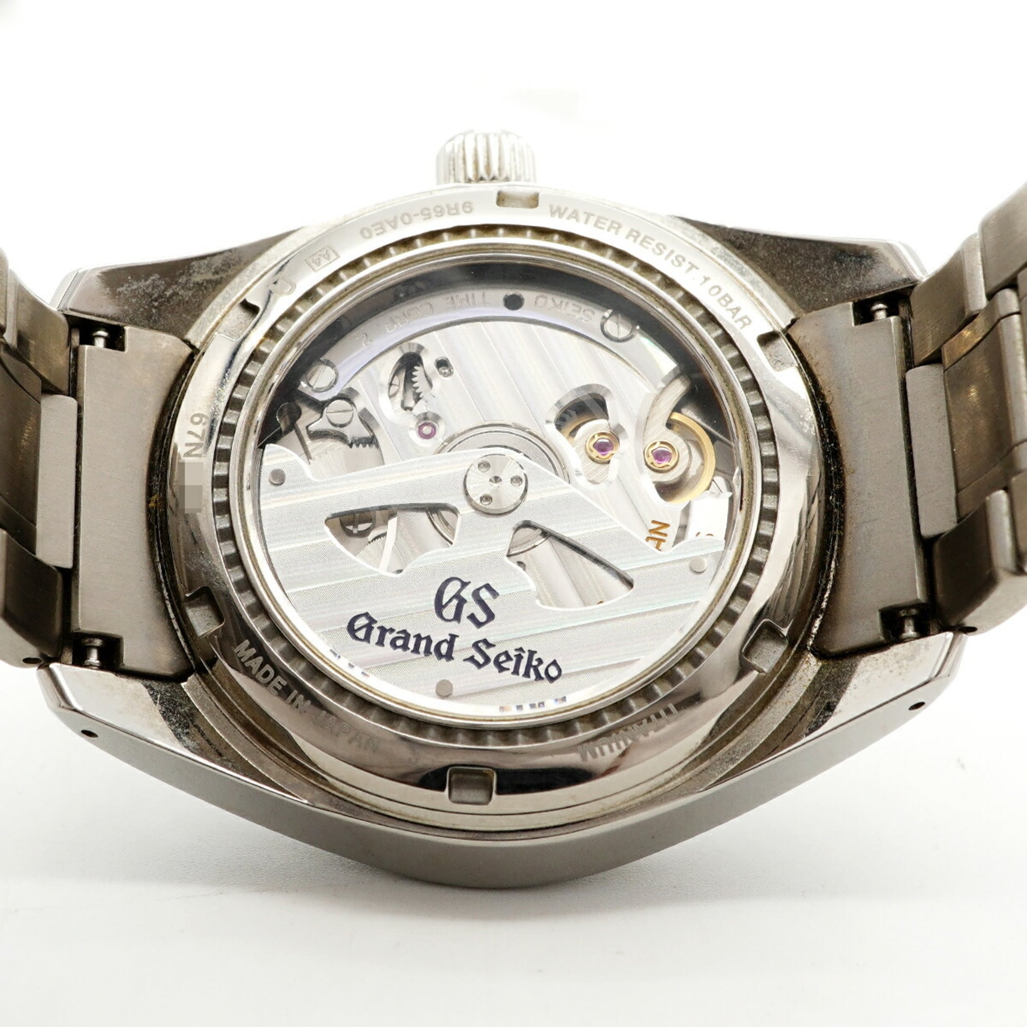 Grand Seiko Grand snow white SBGA211/9R65-0AE0 White Dial 40mm Watch