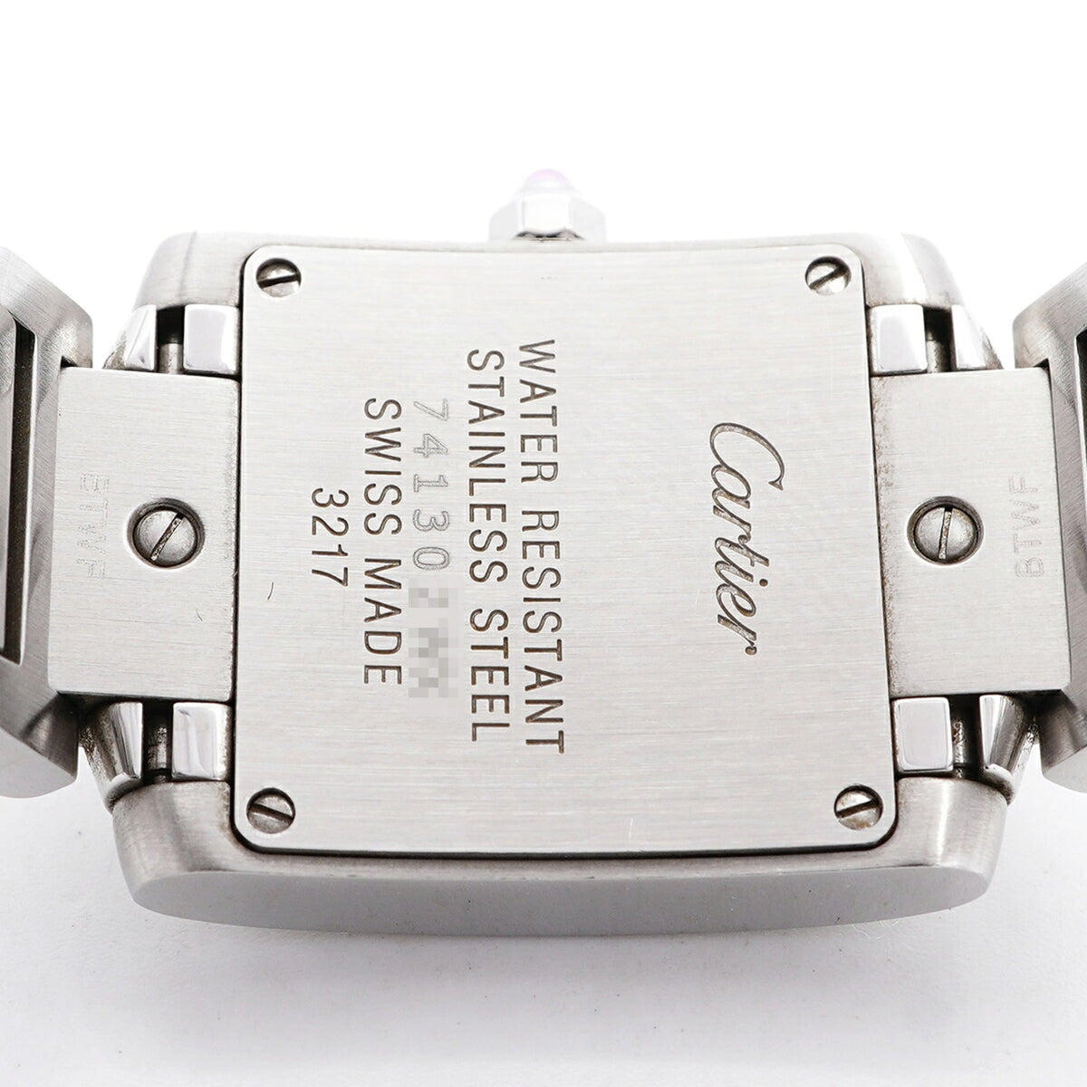 Cartier Tank Française SM W51028Q3 Pink Dial 20mm Watch