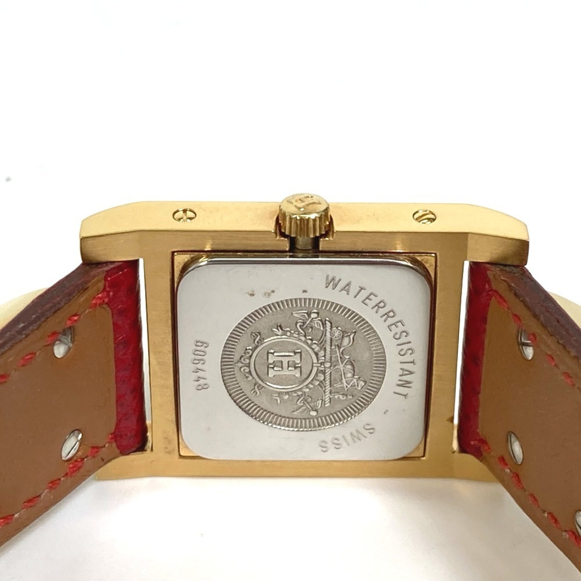Hermes Medor S-220909-9 White Dial 22mm Watch