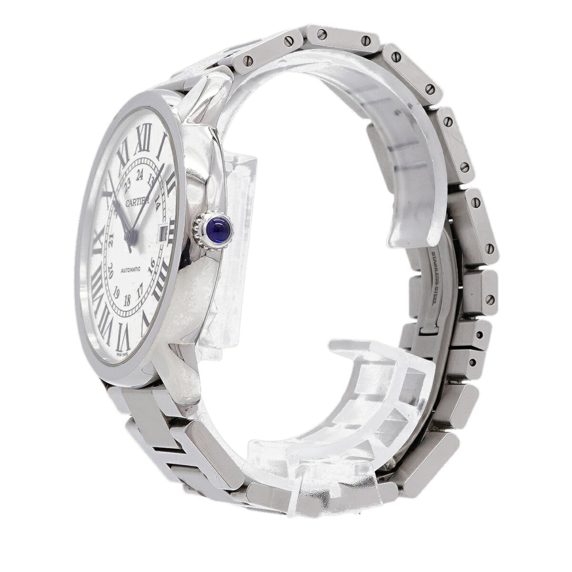 Cartier Ronde Solo XL W6701011 Silver Dial 42mm Watch