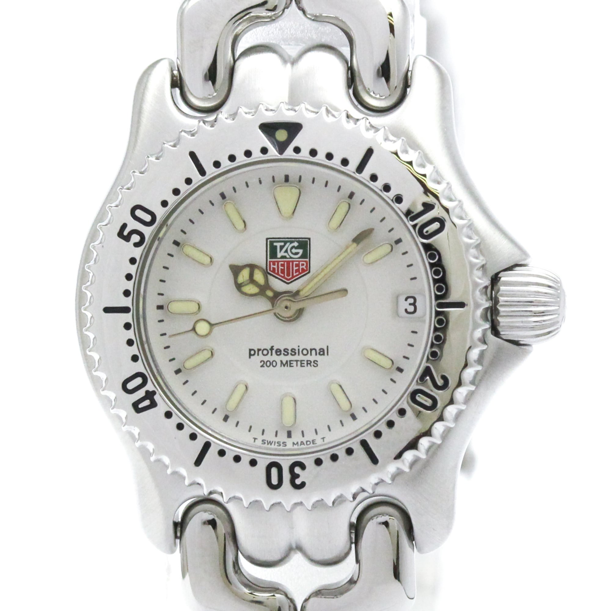 TAG Heuer Sel WG1412 White Dial 24mm Watch