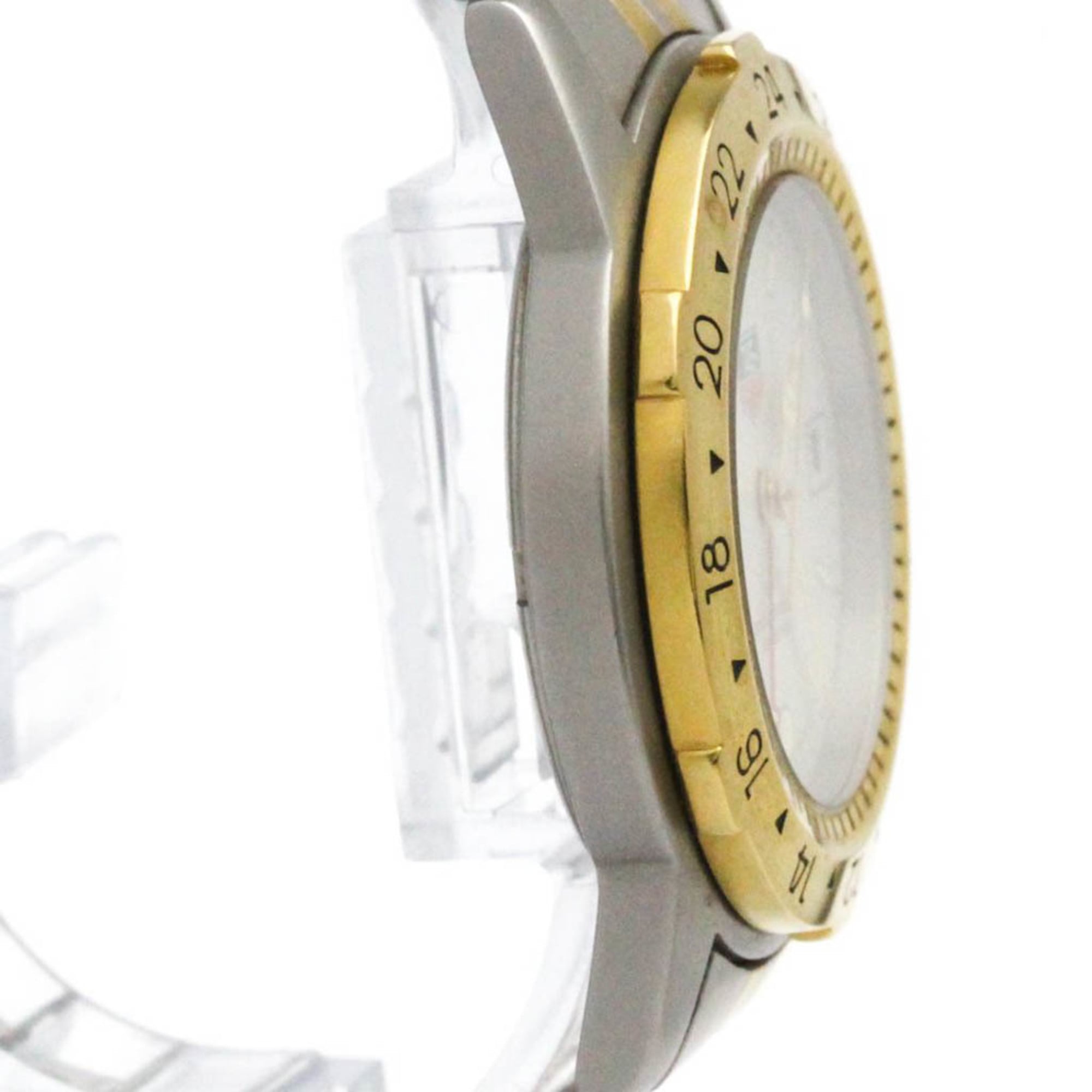 TAG HEUER 1500 GMT verguld stalen quartz herenhorloge 155.706