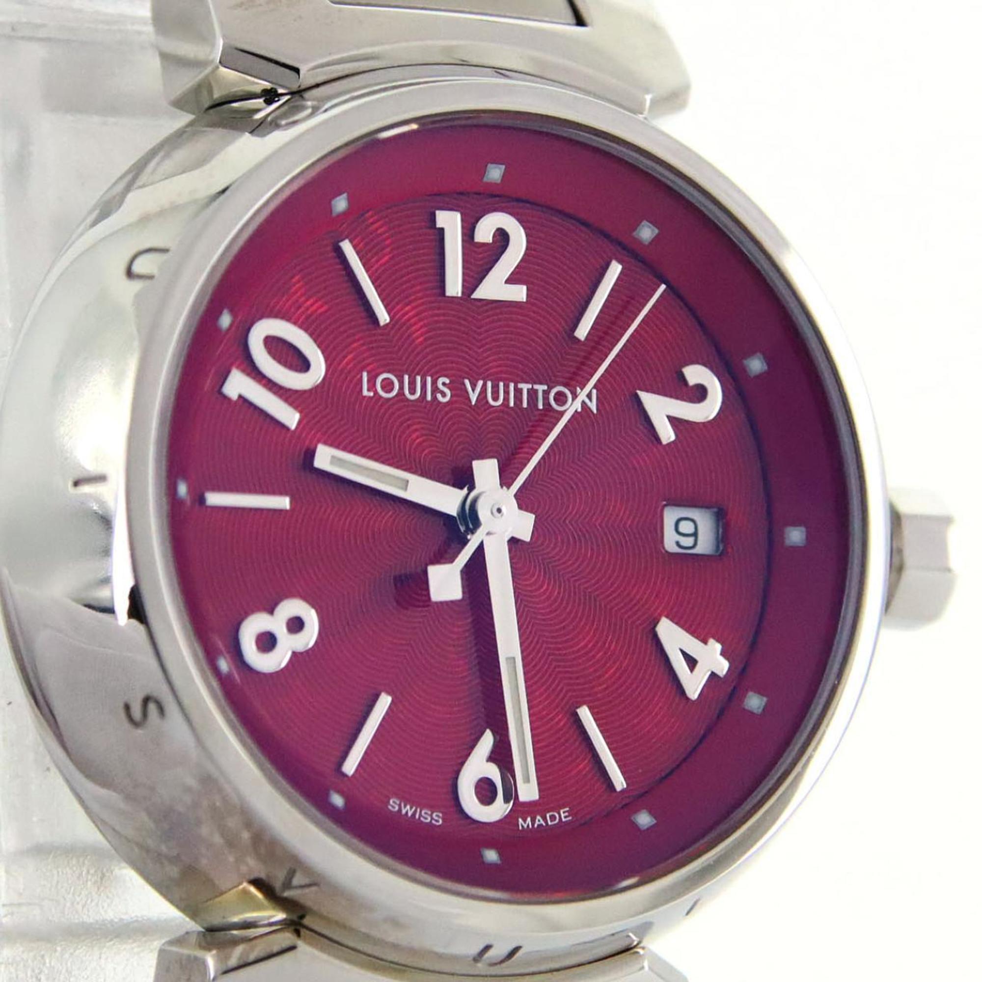 Louis Vuitton Tambour Q121T roestvrijstalen quartzhorloge