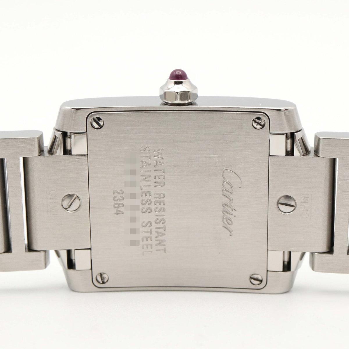 Cartier Tank Française SM W51028Q3 Pink Dial 20mm Watch