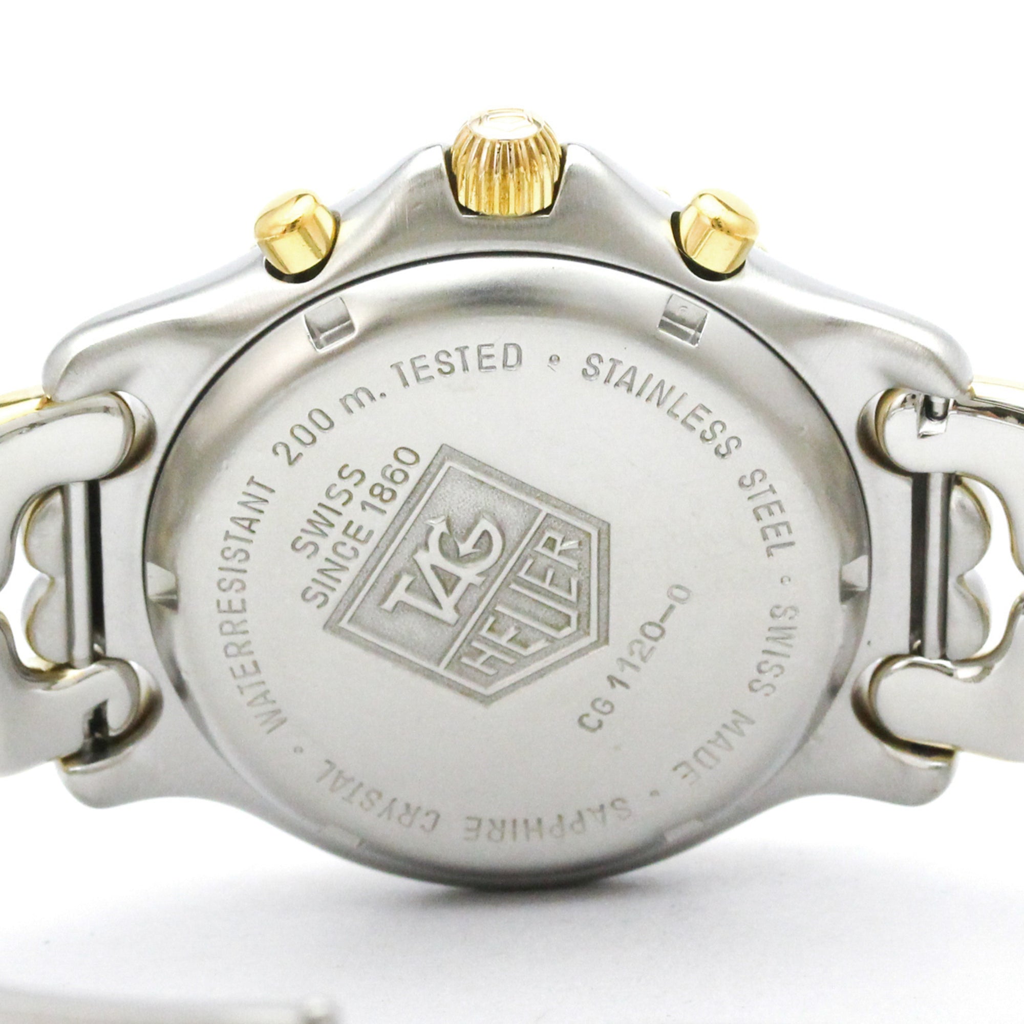 TAG Heuer Sel CG1120 Weiß Zifferblatt 39mm Uhr