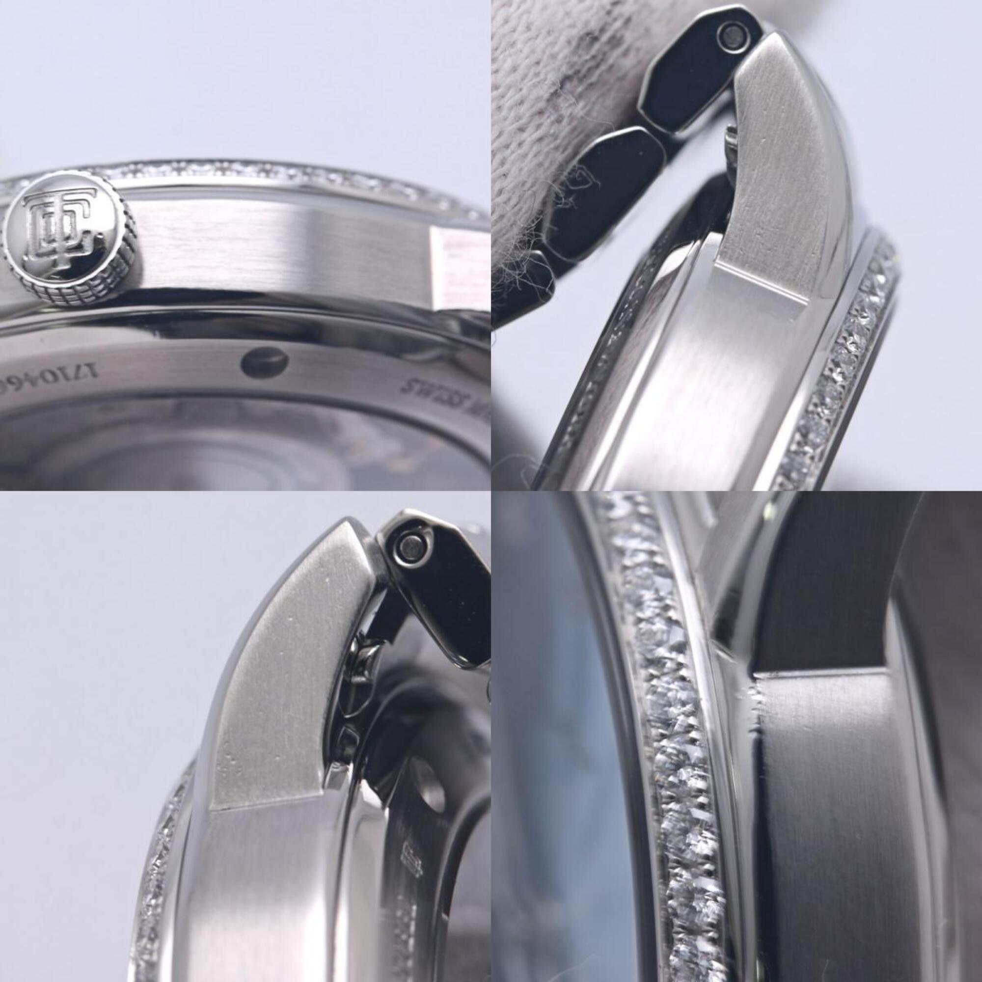 Tiffany&amp;Co. ; Montre pour femme Tiffany CT60 Bezel Diamond 8P 37725978, en acier inoxydable 40306