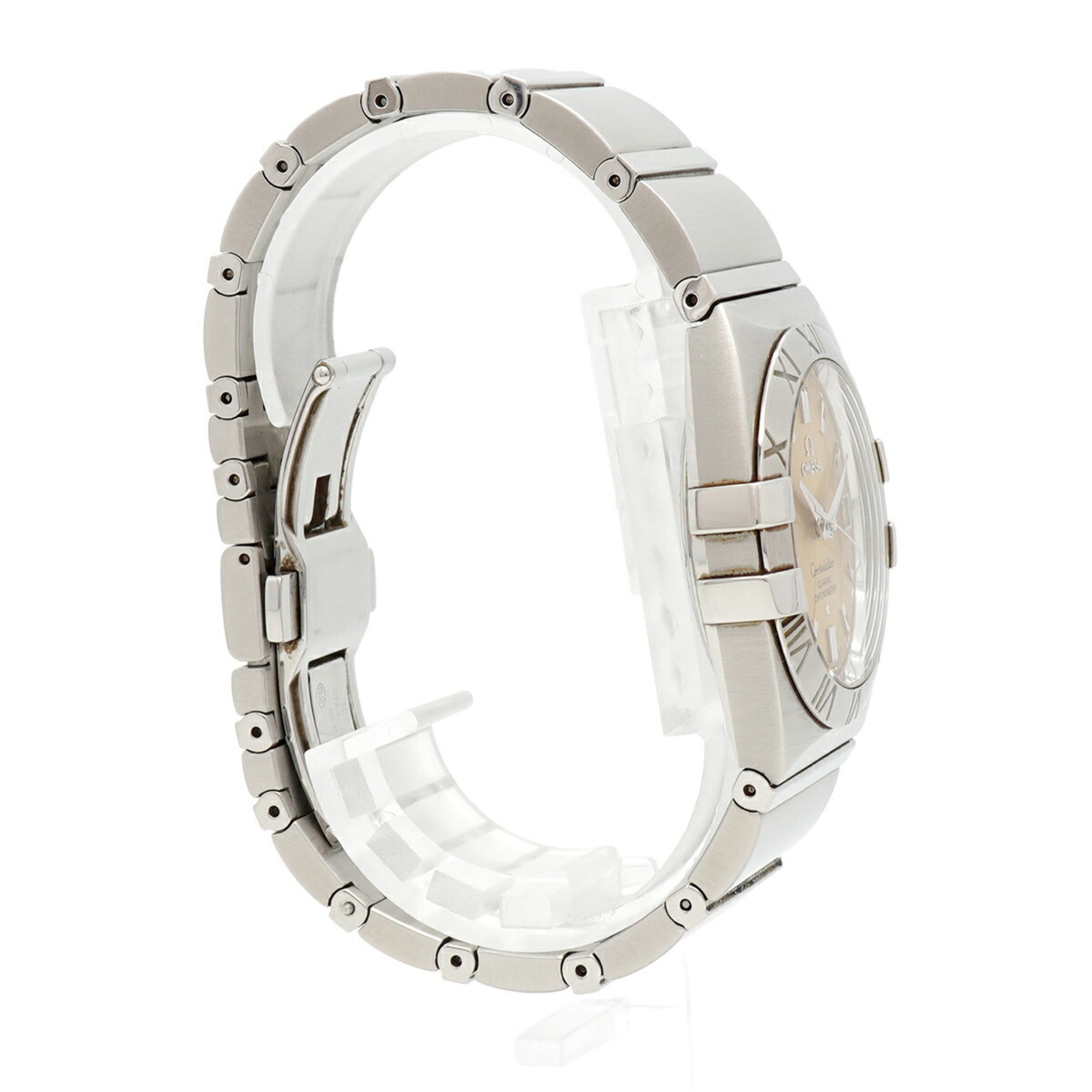 Omega Constellation Double Eagle 1501.10 herenhorloge met gouden wijzerplaat