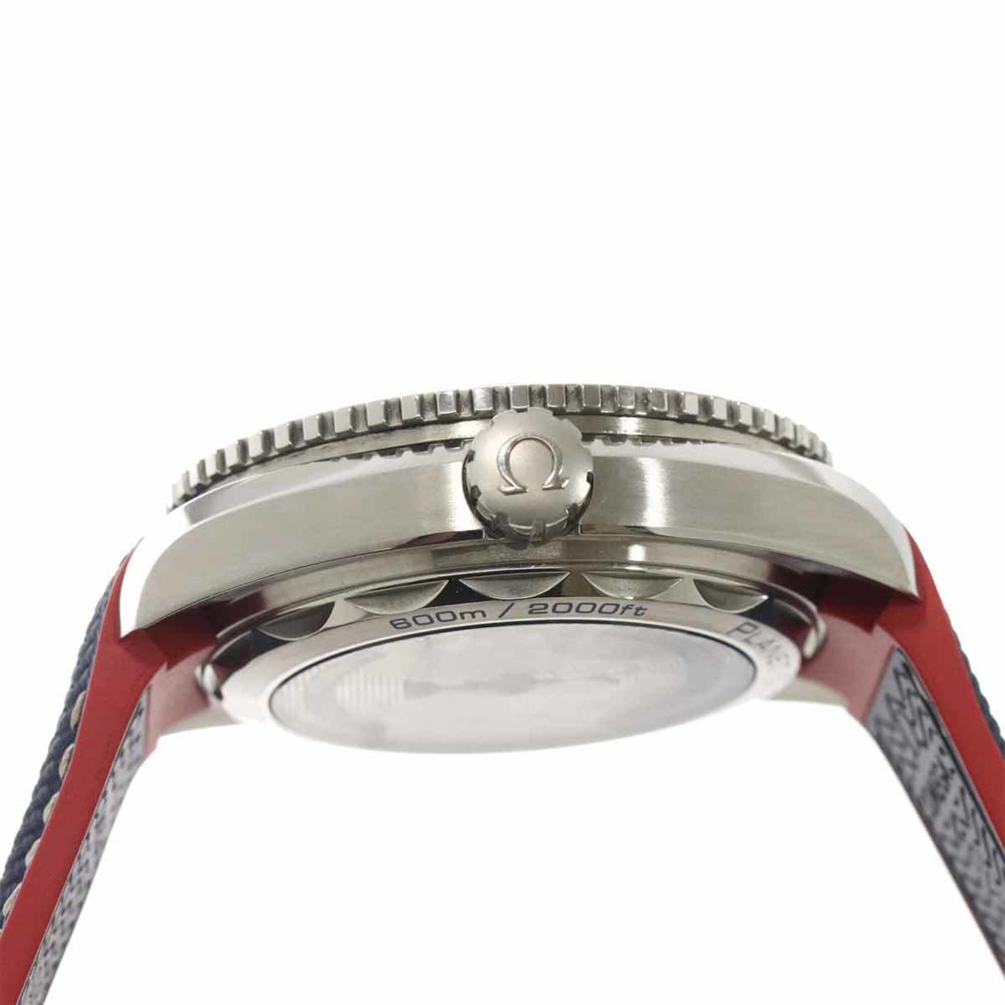 Omega Seamaster Planet Ocean 600M America's Cup Limited Edition 215 32 43 21 04 001 (Limited to 2021 pieces worldwide) Date Men's Watch White Automatic