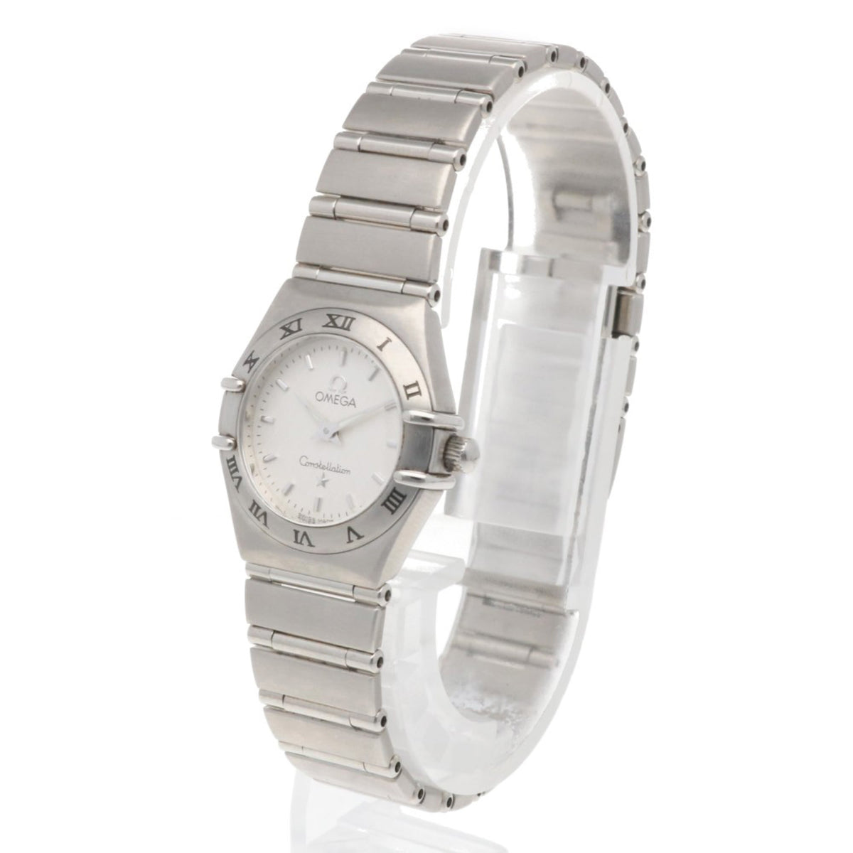 Omega Constellation Mini 15623000 Weiß Zifferblatt 23 mm Uhr