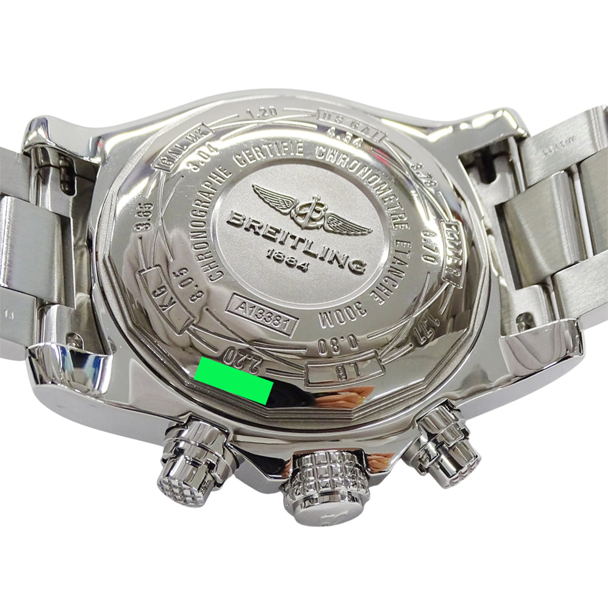 Breitling Avenger II A13381 Black Dial 43mm Watch