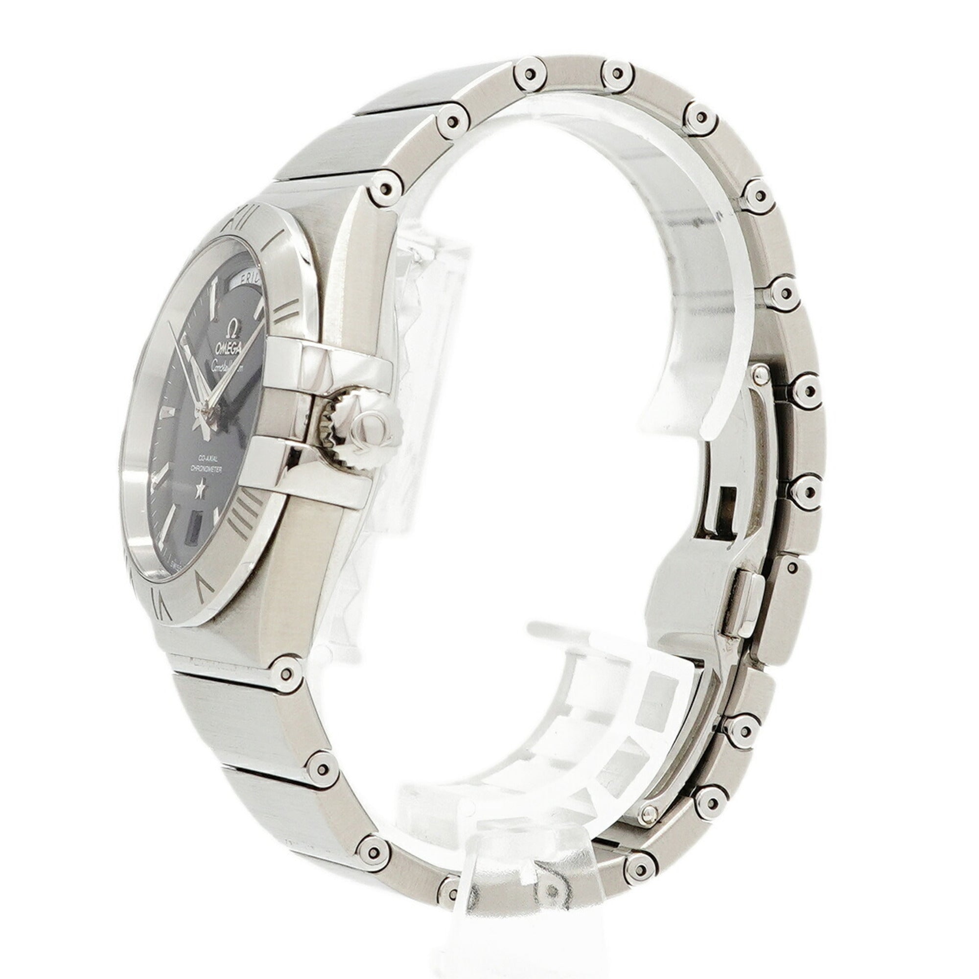 Omega Constellation Day-Date Co-Axial 123.10.38.22.01.001 Black Dial