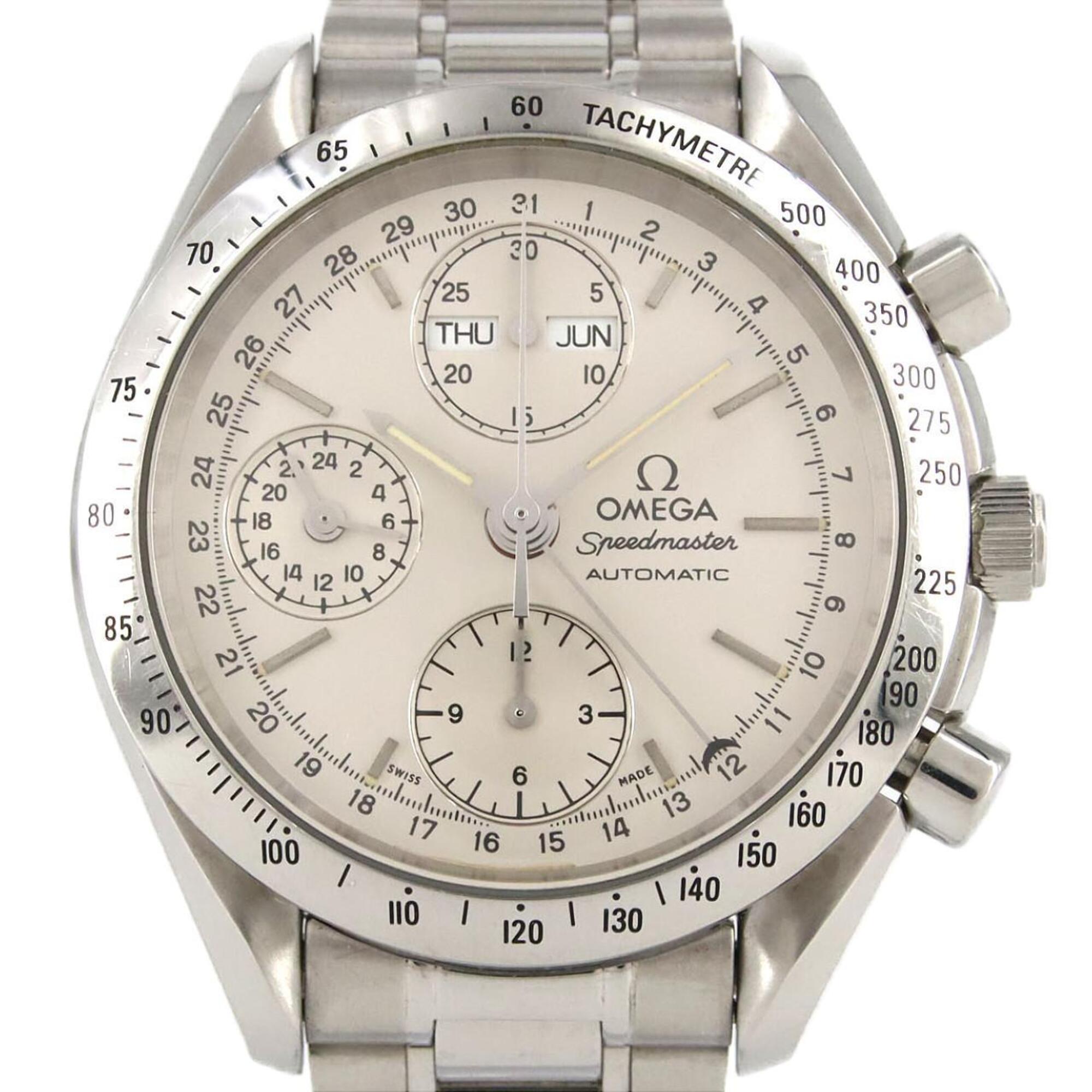 Omega Speedmaster 3521.3 Silver Dial 39mm Watch