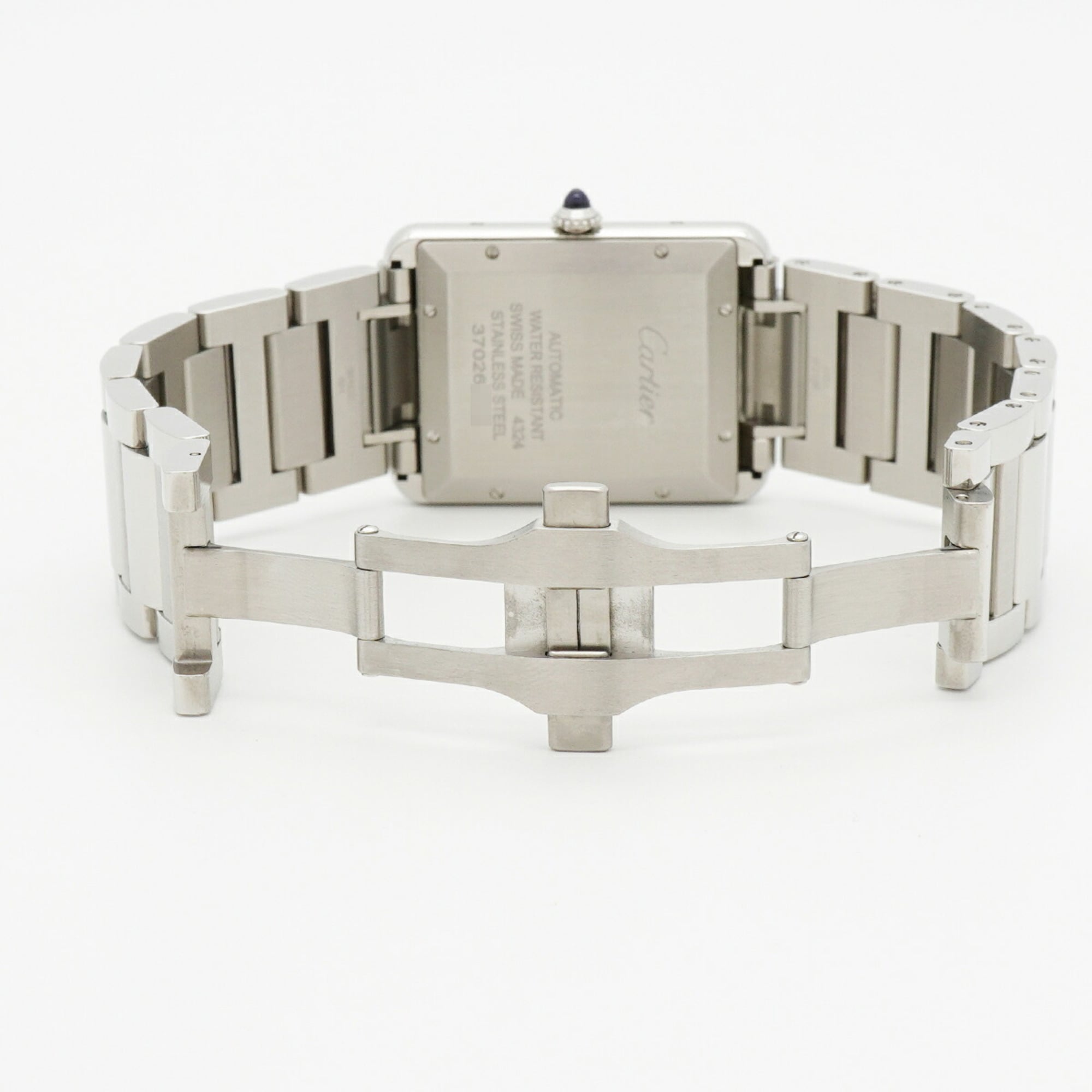 Cartier Tank Must XL WSTA0053 Herrenuhr Silber Zifferblatt