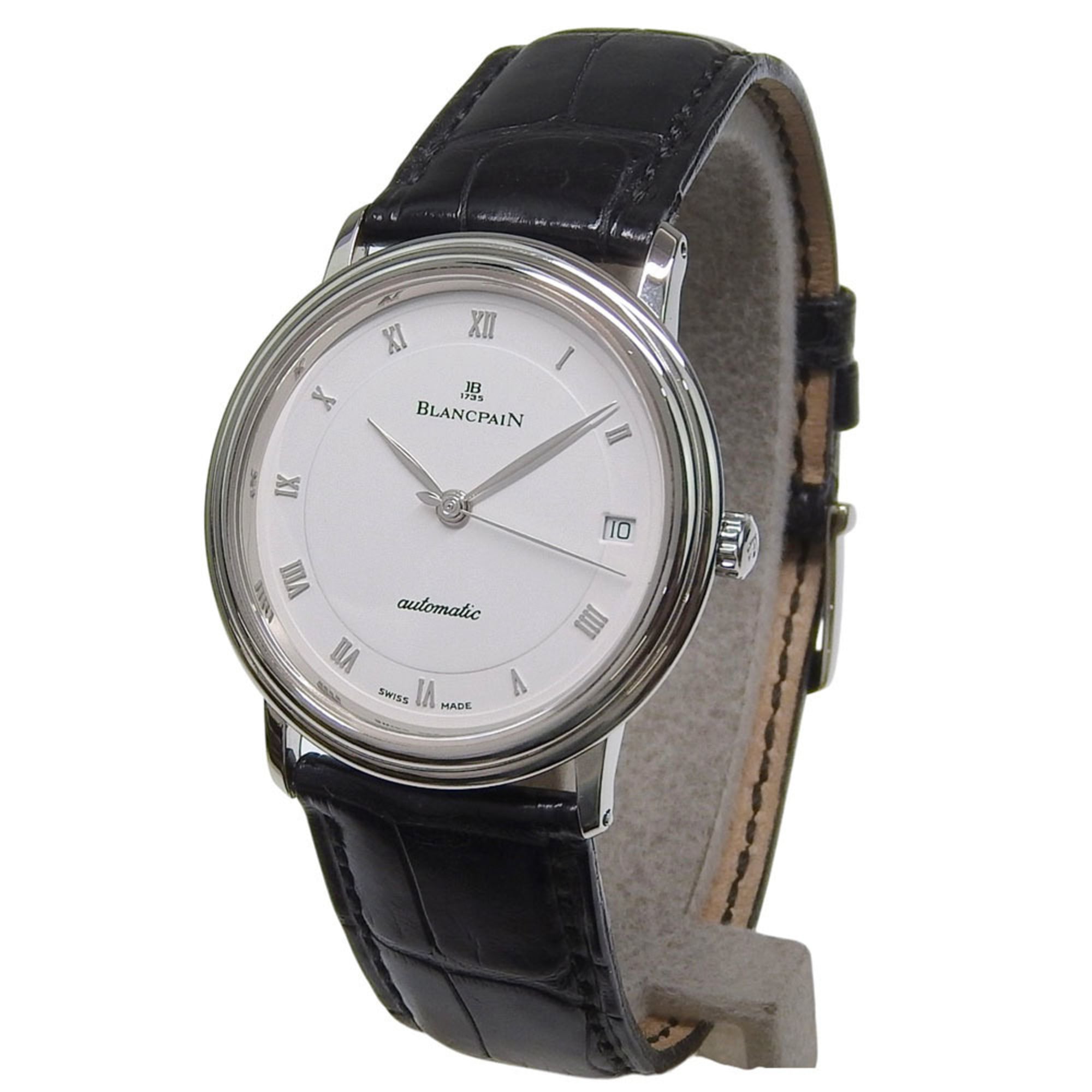 Montre Blancpain Villeret Extra 1195 1127 Blanc, cadran de 34 mm