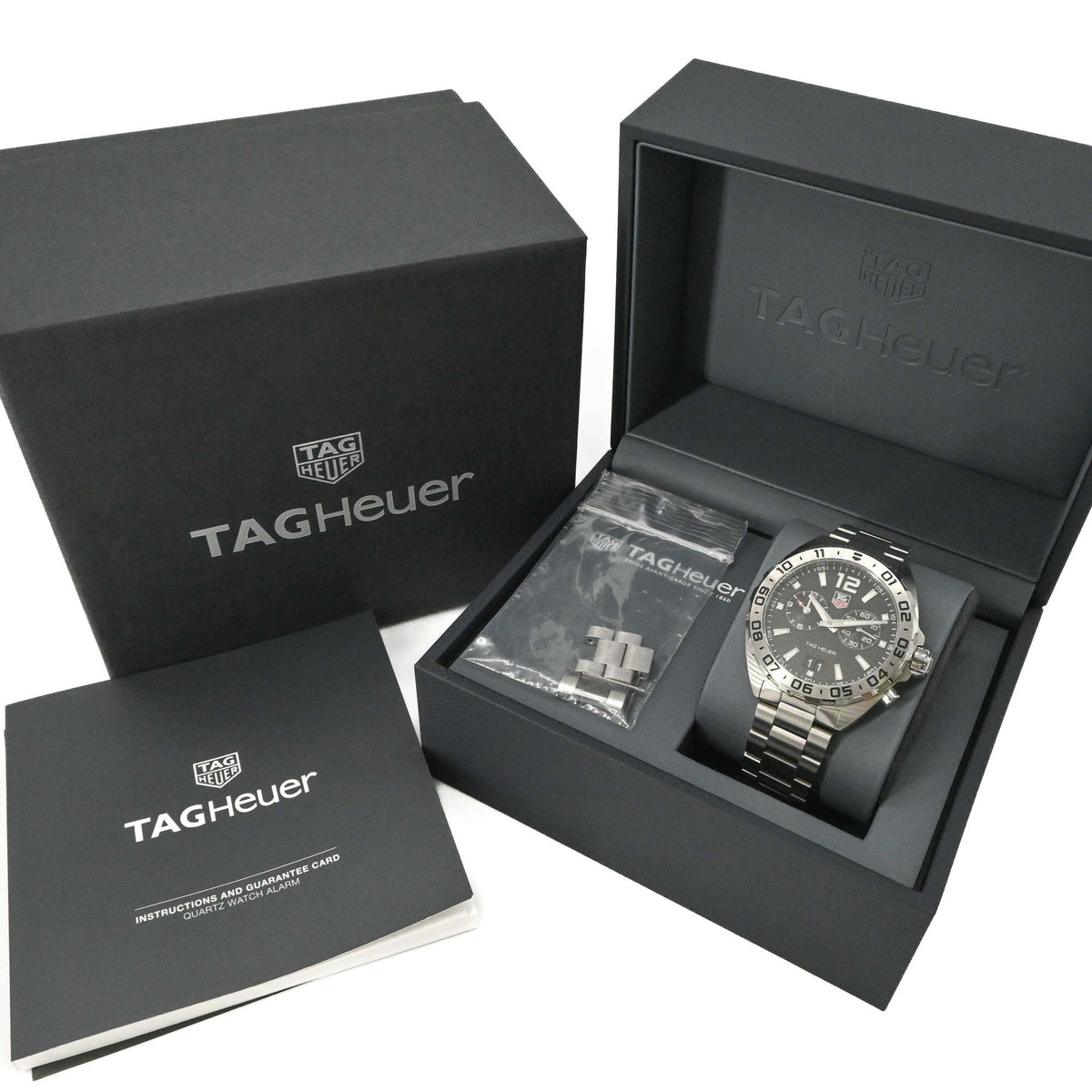 TAG Heuer Formula 1 Date 41mm WAZ111A Black Dial 41mm Watch
