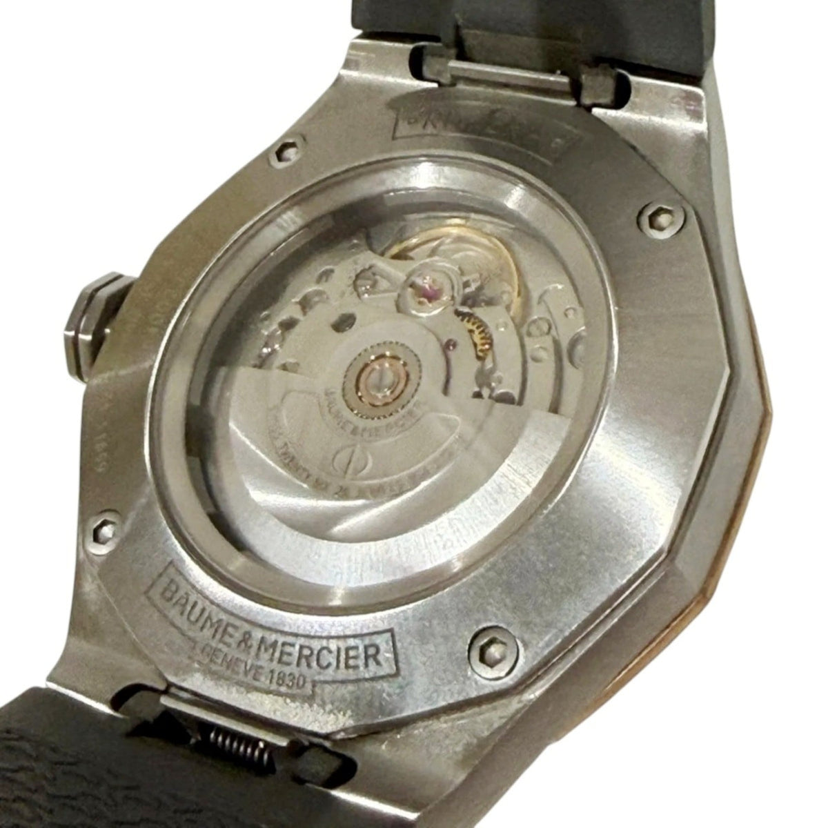 Baume & Mercier Riviera M0A10660, graues Zifferblatt, 42 mm Uhr