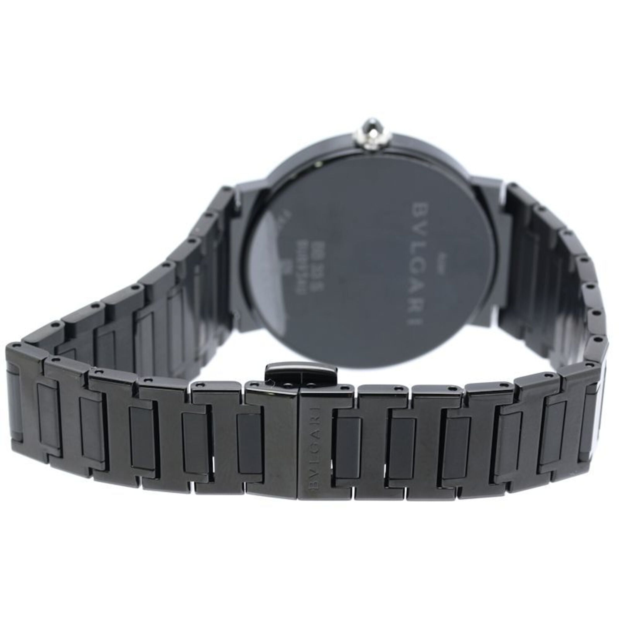 Bulgari Bulgari BBL33BSS BB33S 103557 Black Dial 33mm Watch