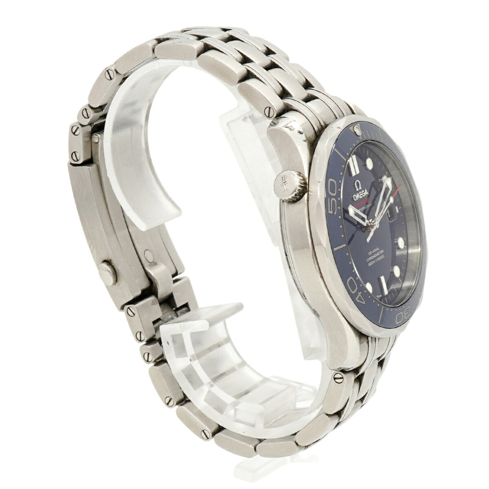 Omega Seamaster 300 Co-Axial 212.30.41.20.03.001 Blue Dial 41mm Watch