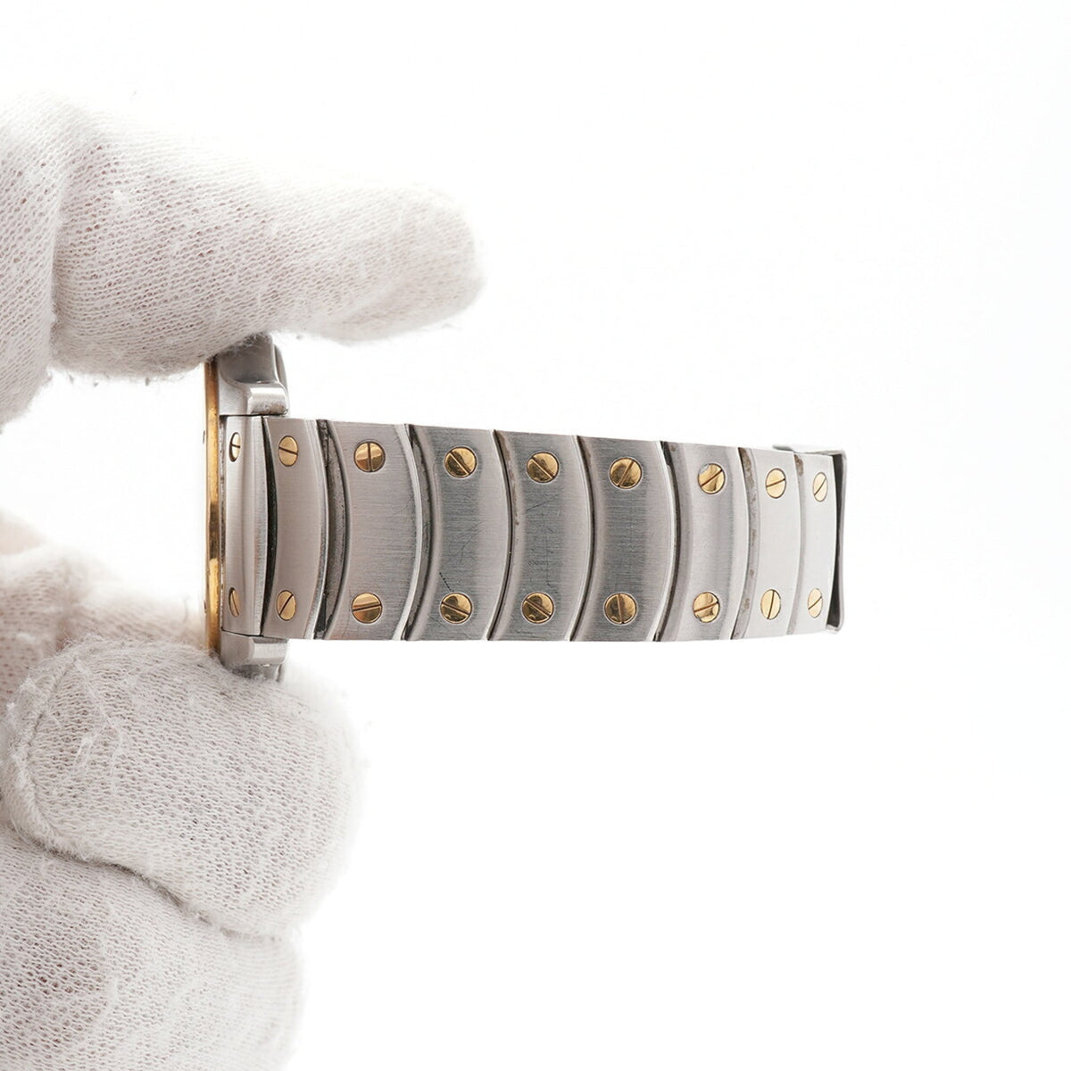 Montre Cartier Santos Ronde LM 1910 Ivoire, cadran de 33 mm